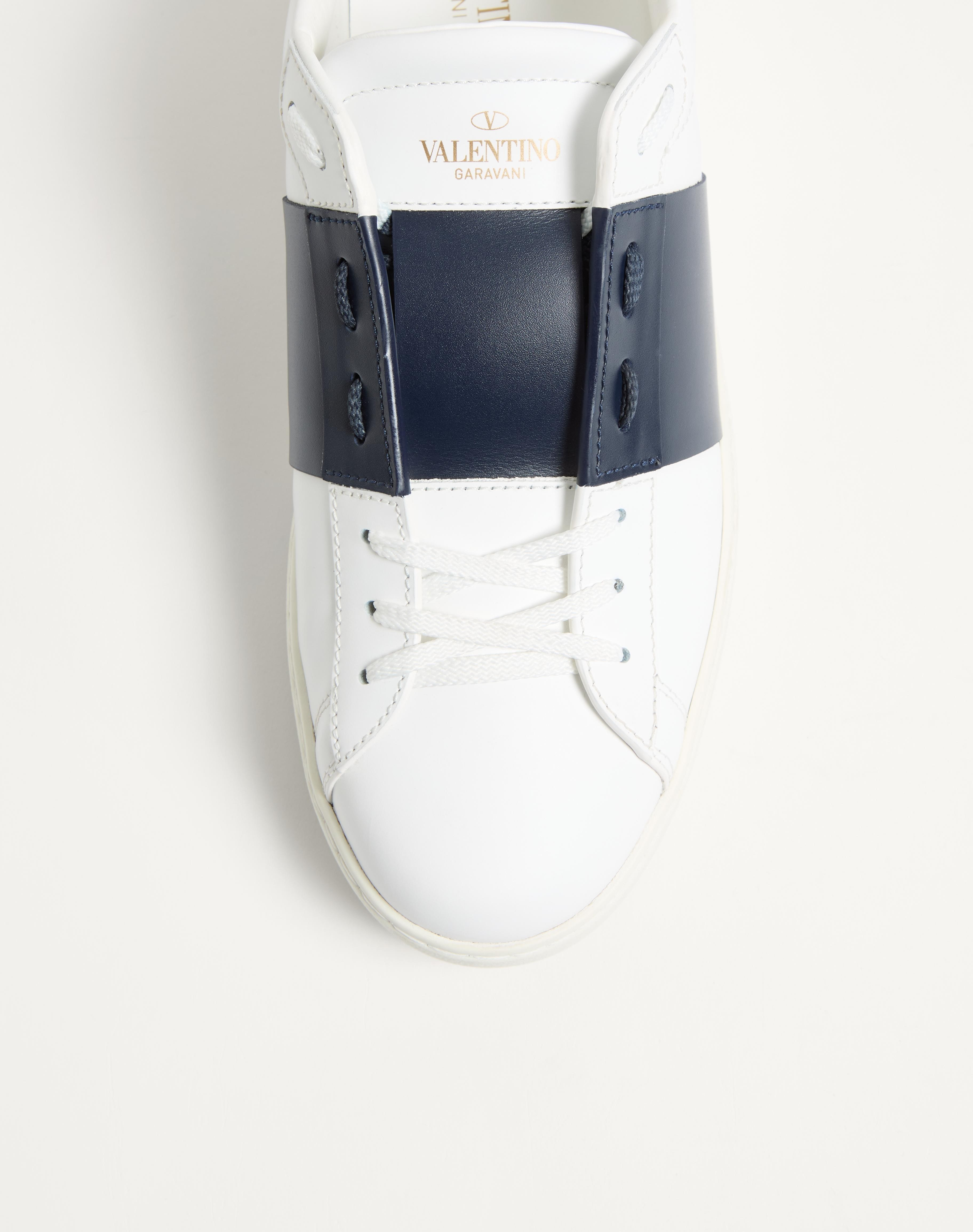 CALFSKIN OPEN SNEAKER - 7
