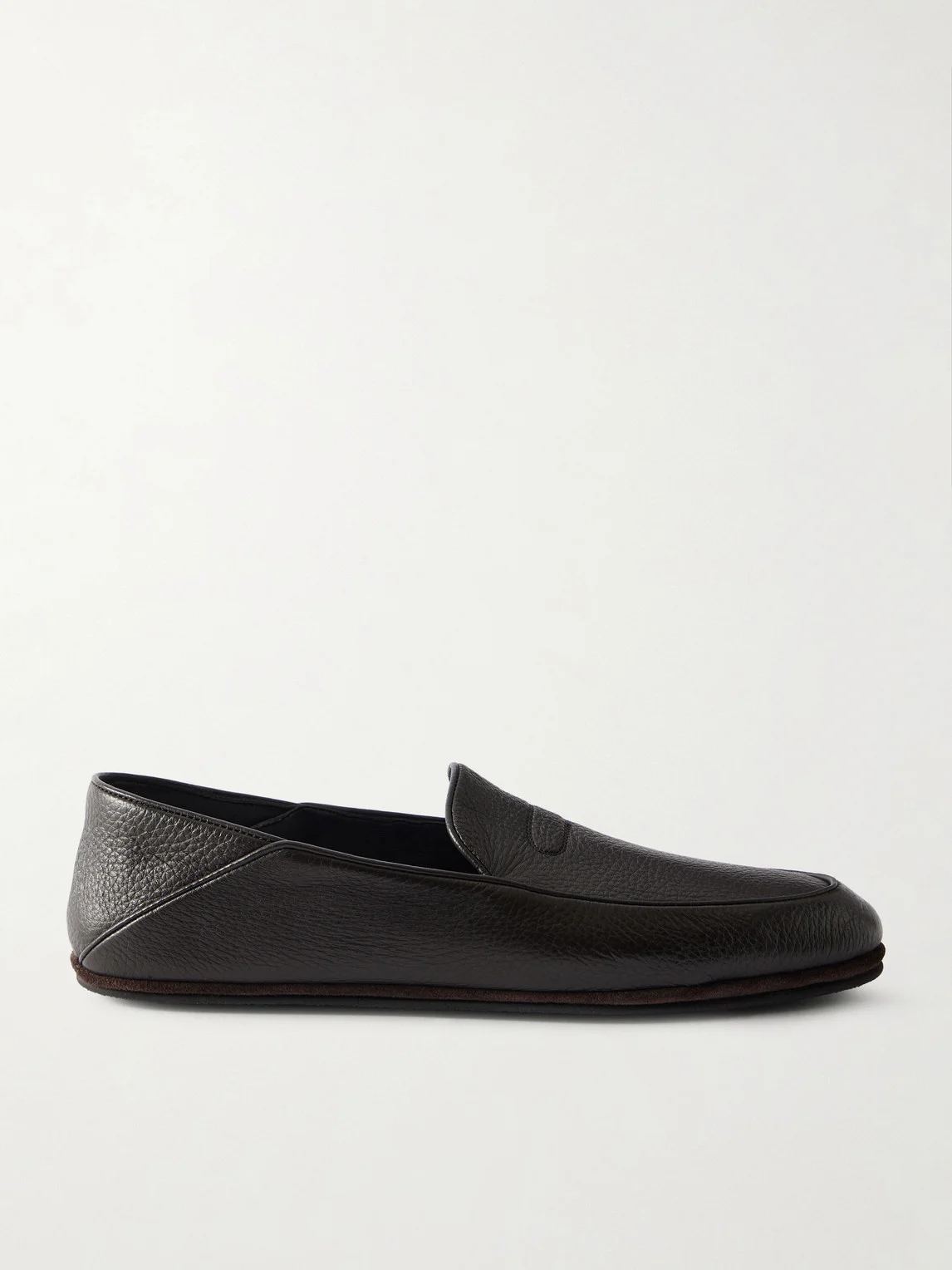 Kingston II Collapsible-Heel Full-Grain Deerskin Loafers - 1
