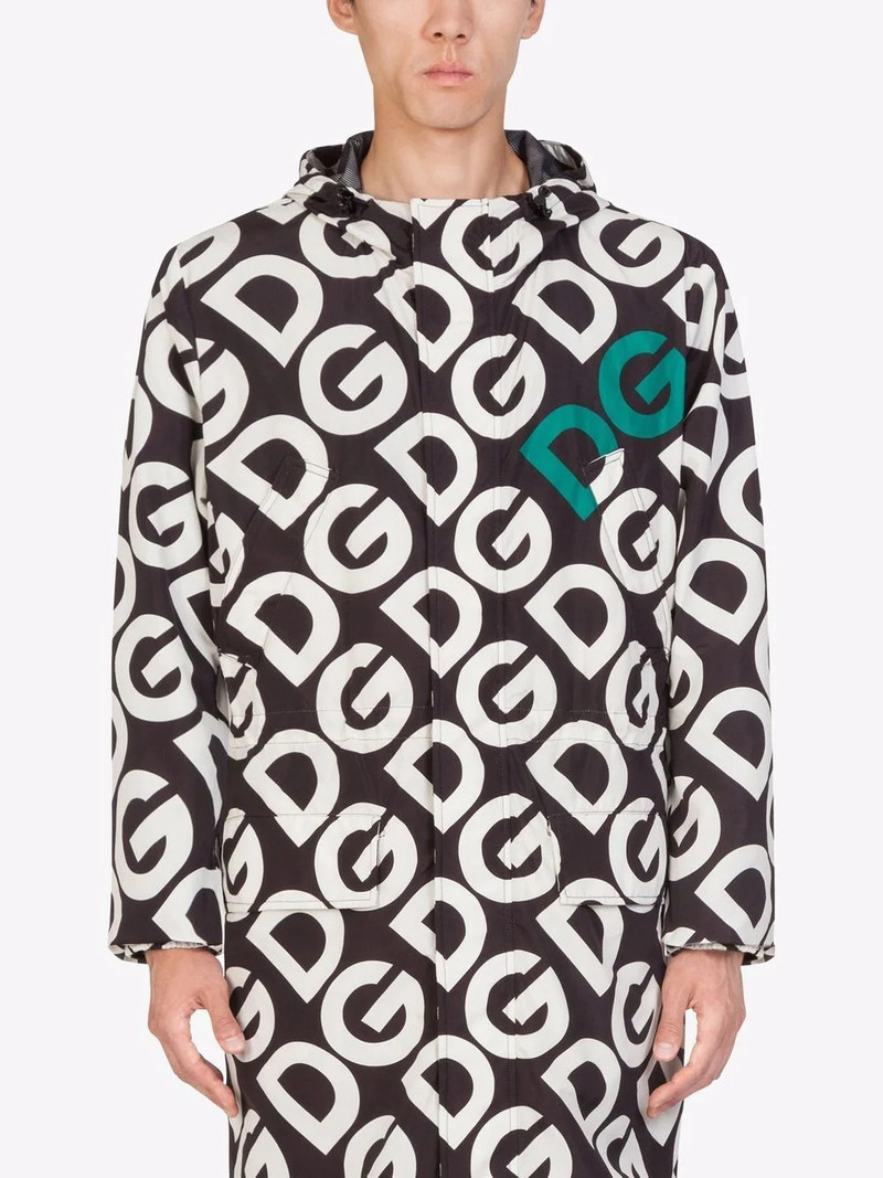 DG logo hooded parka 3