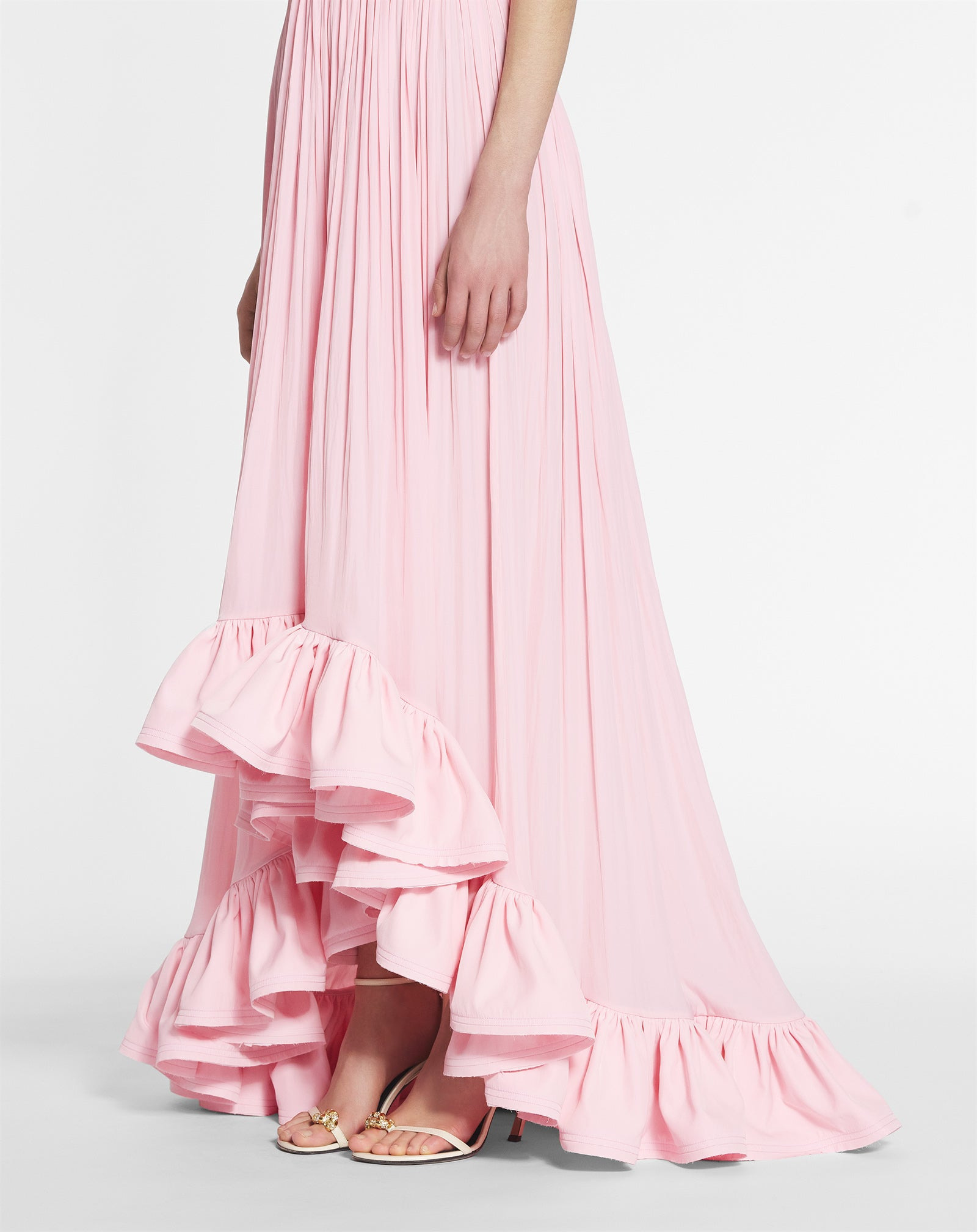 LONG DRESS WITH RUFFLES - 5
