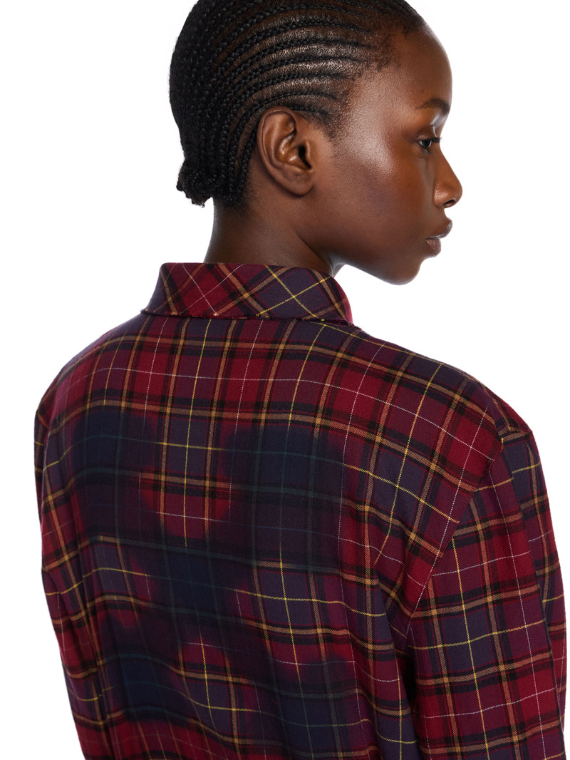 Check Flannel Arrow Dress 5