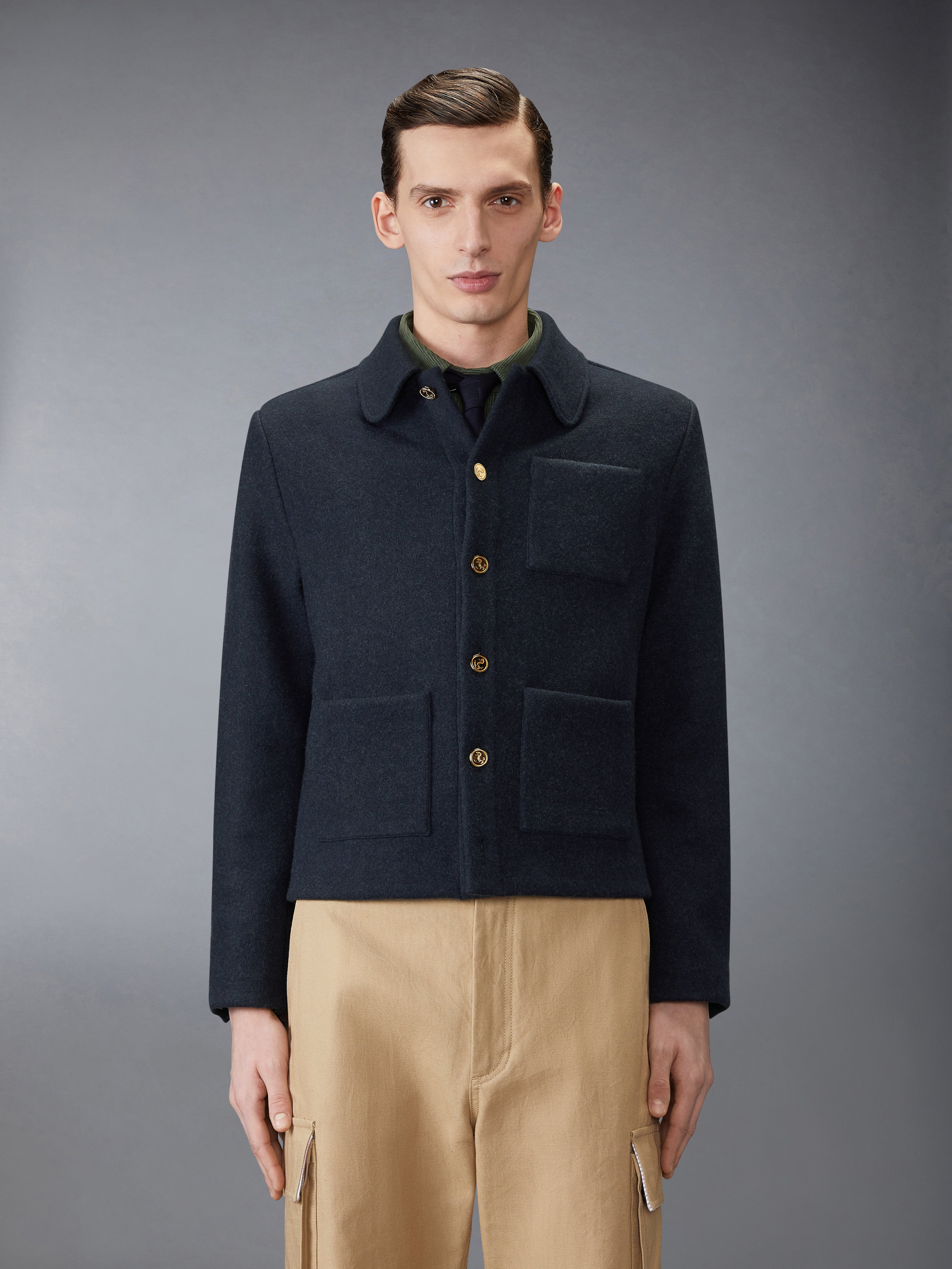 CASHMERE DOUBLE FACE JACKET - 2