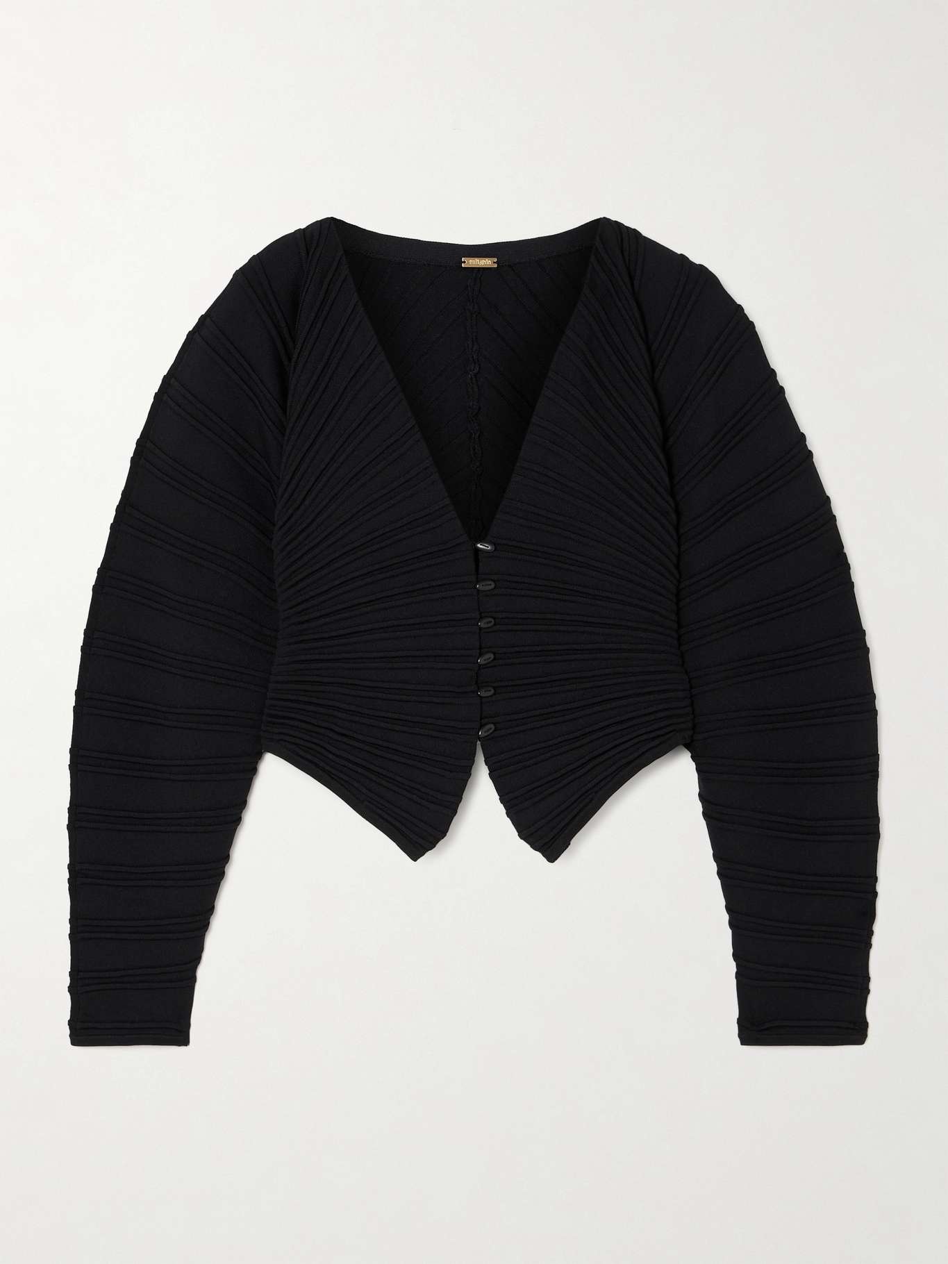 Blair ribbed-knit cardigan - 1