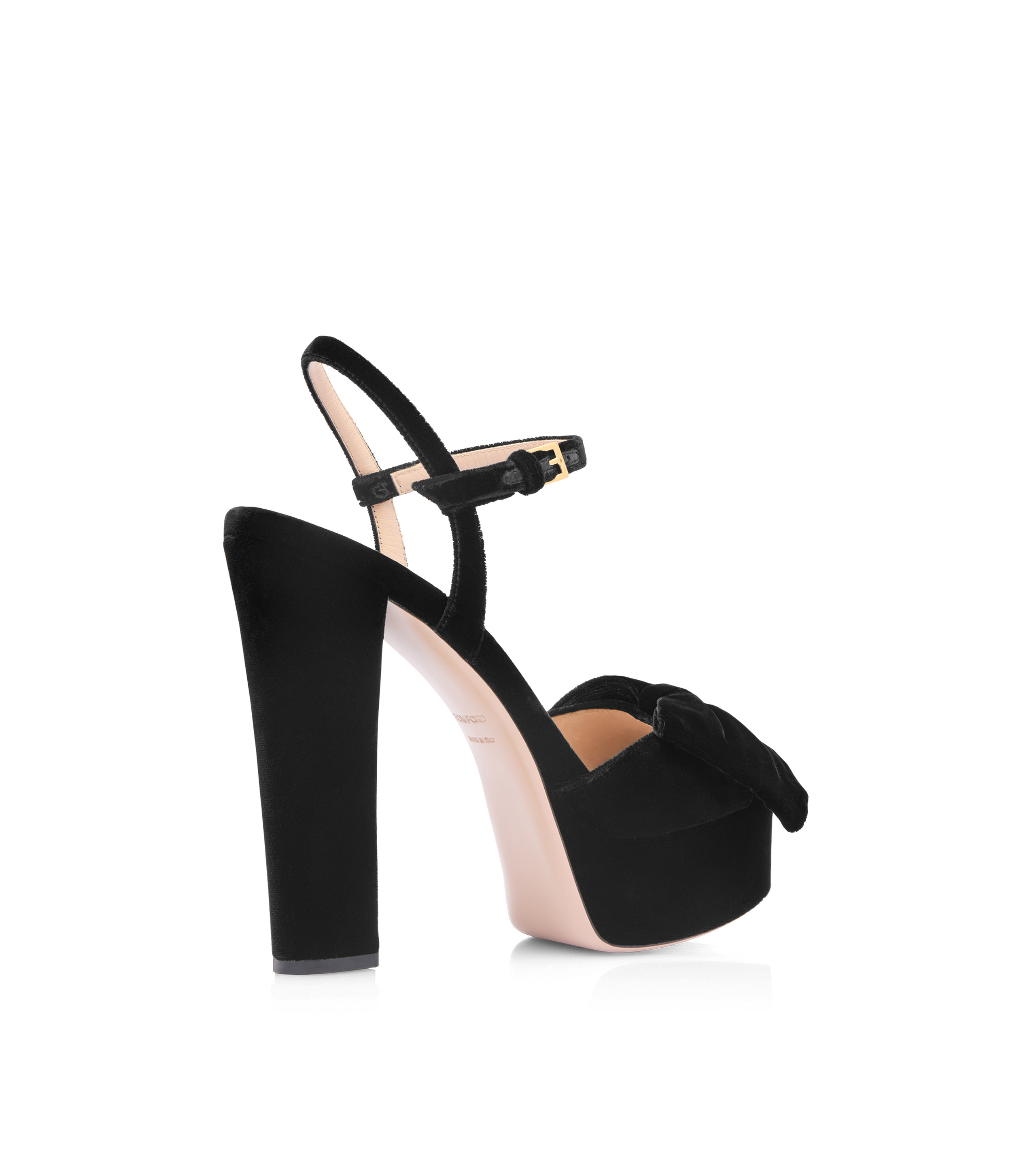 VELVET BRIGITTE PLATFORM SANDAL - 3
