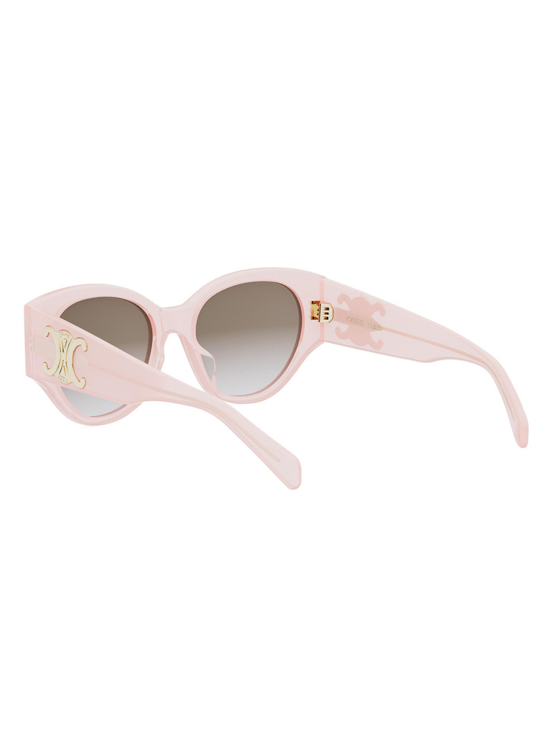Women's Maxi Triomphe 55MM Butterfly Sunglasses - Shiny Pink Gradient Smoke 4