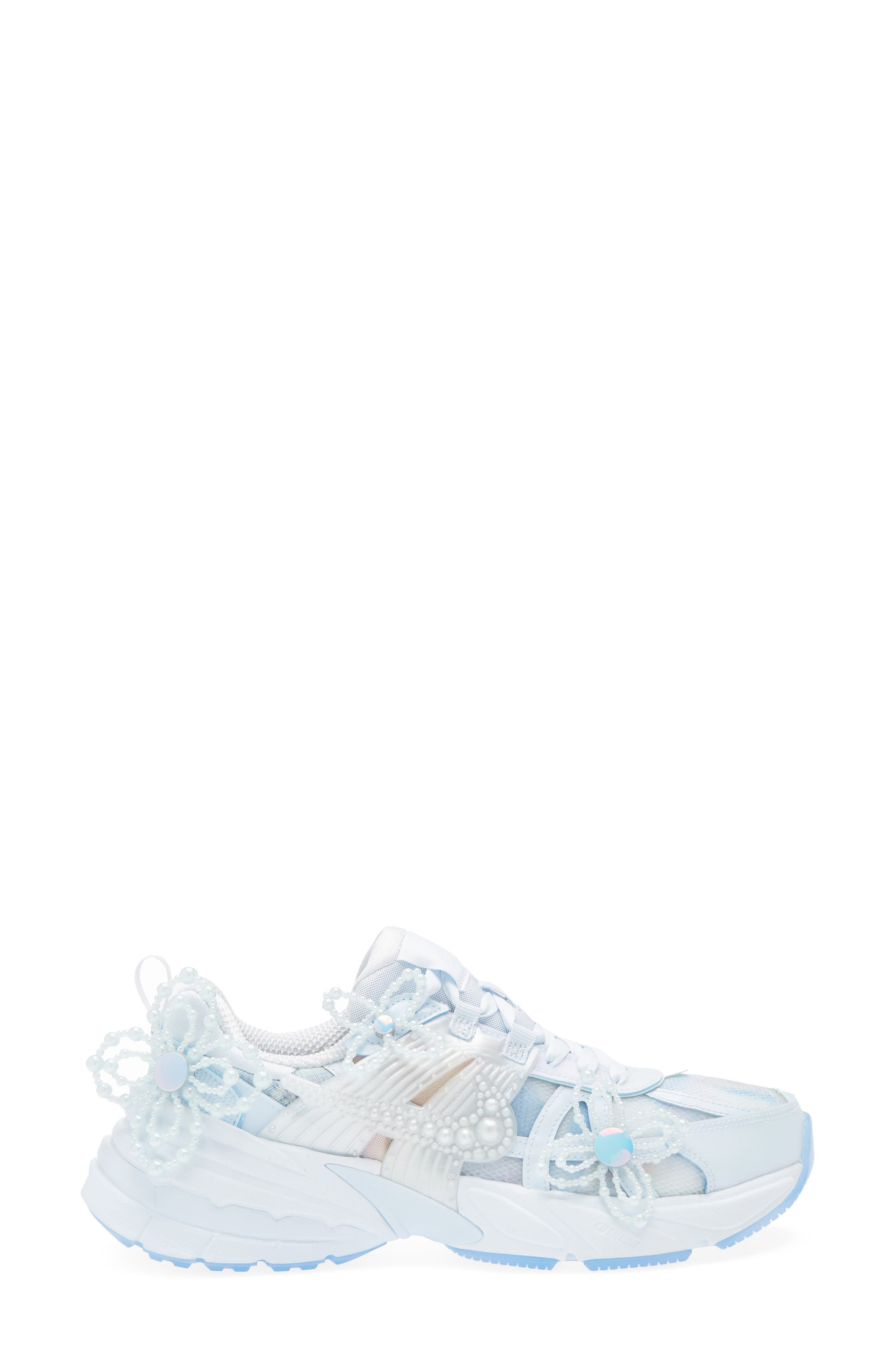 Nike V2K x Susan Fang Run Sneaker in Blue Tint/Blue/Multi Color at Nordstrom - 3