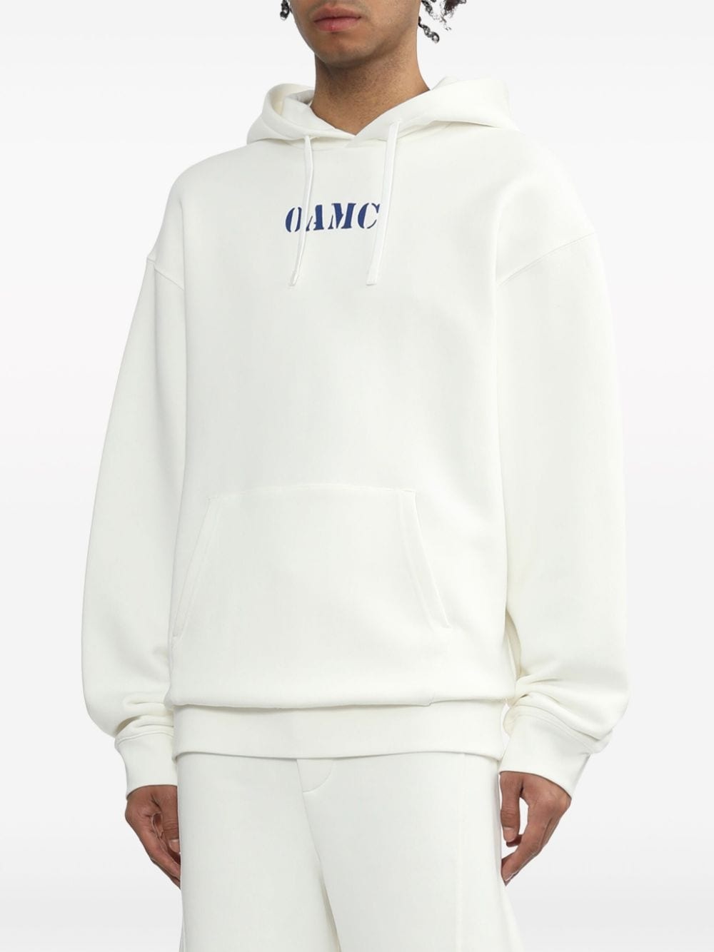 logo-print hoodie - 3