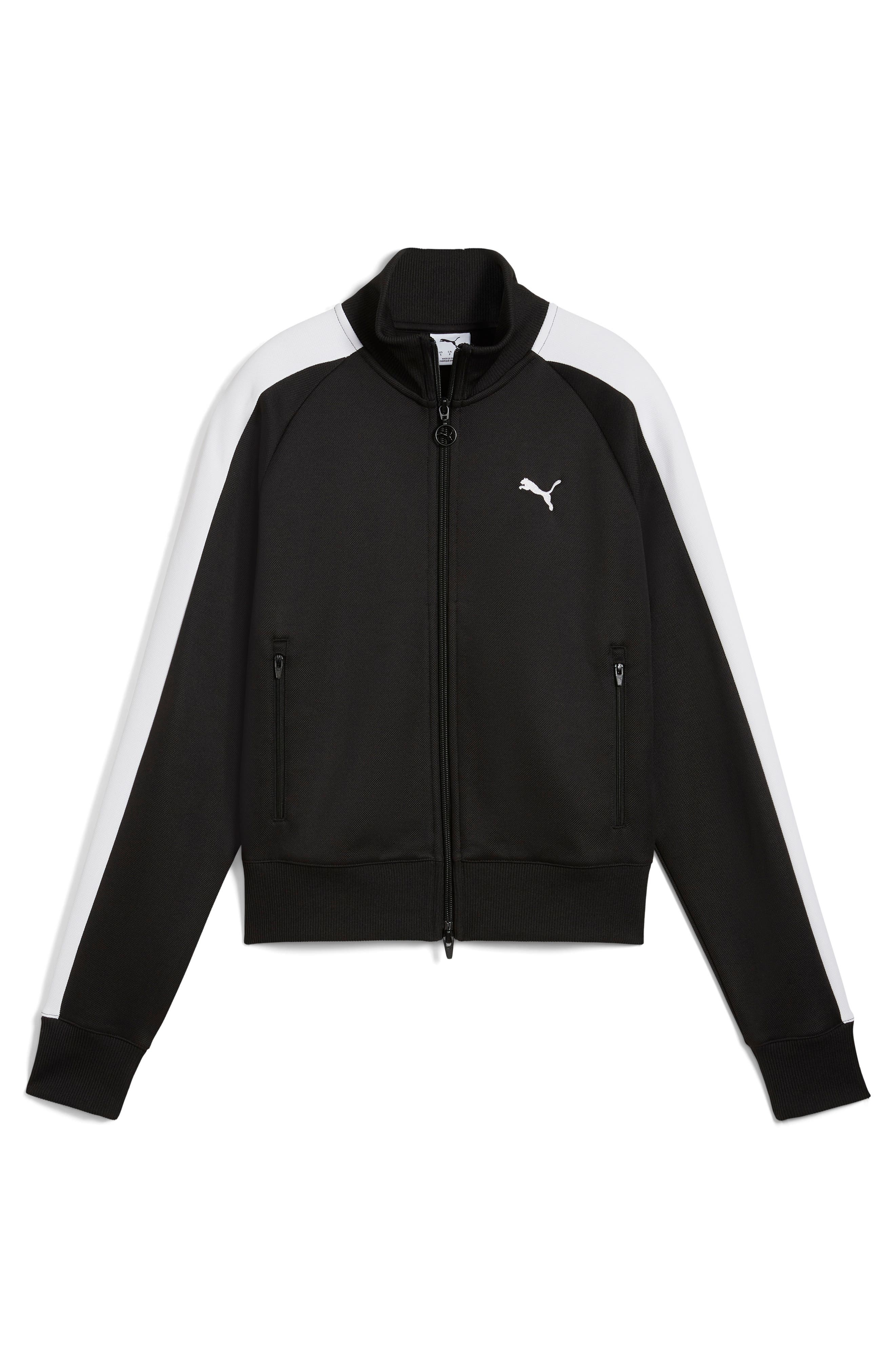 PUMA T7 Always On Crop Track Jacket in Puma Black at Nordstrom - 5