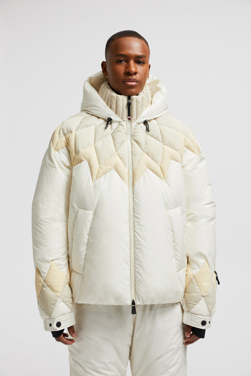 Frasdorf Patchwork-Quilted Short Down Jacket 3