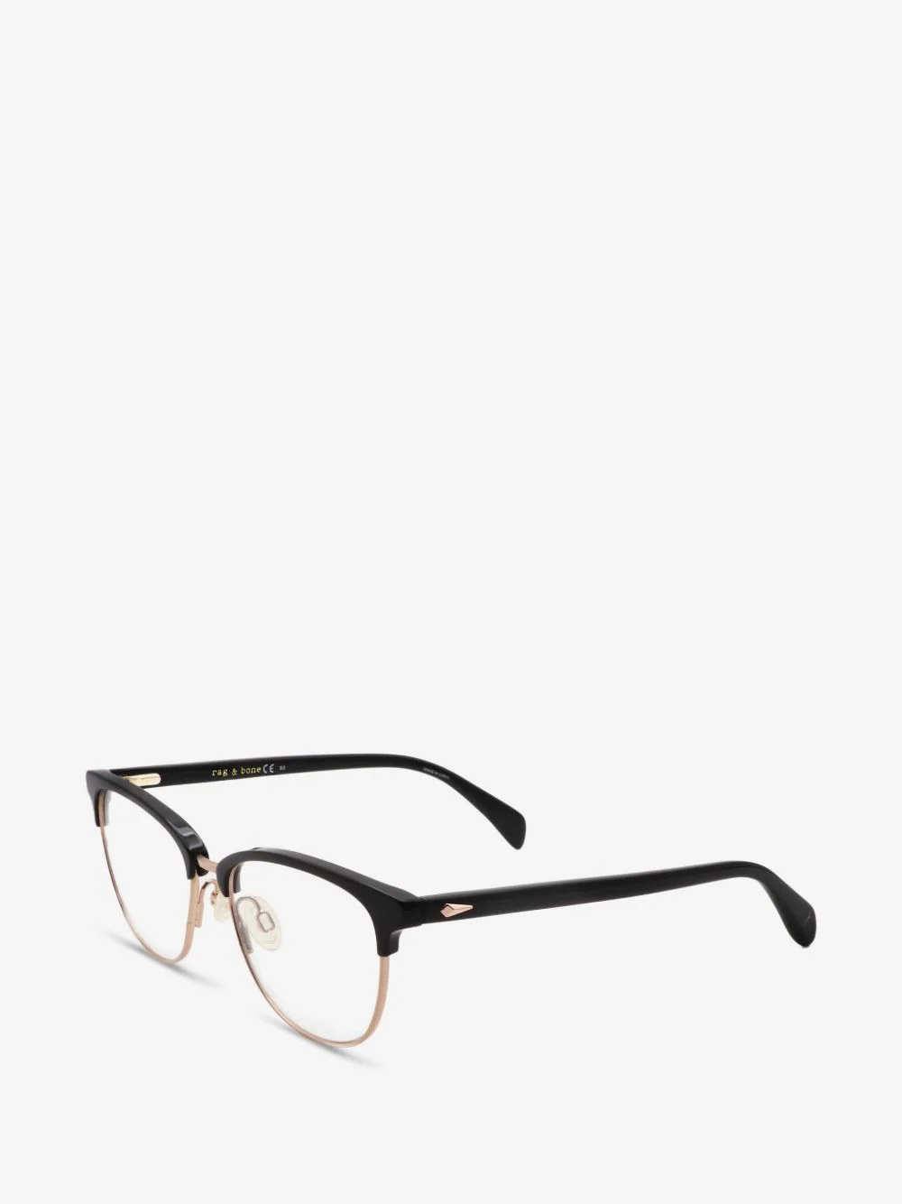 square-frame glasses - 1