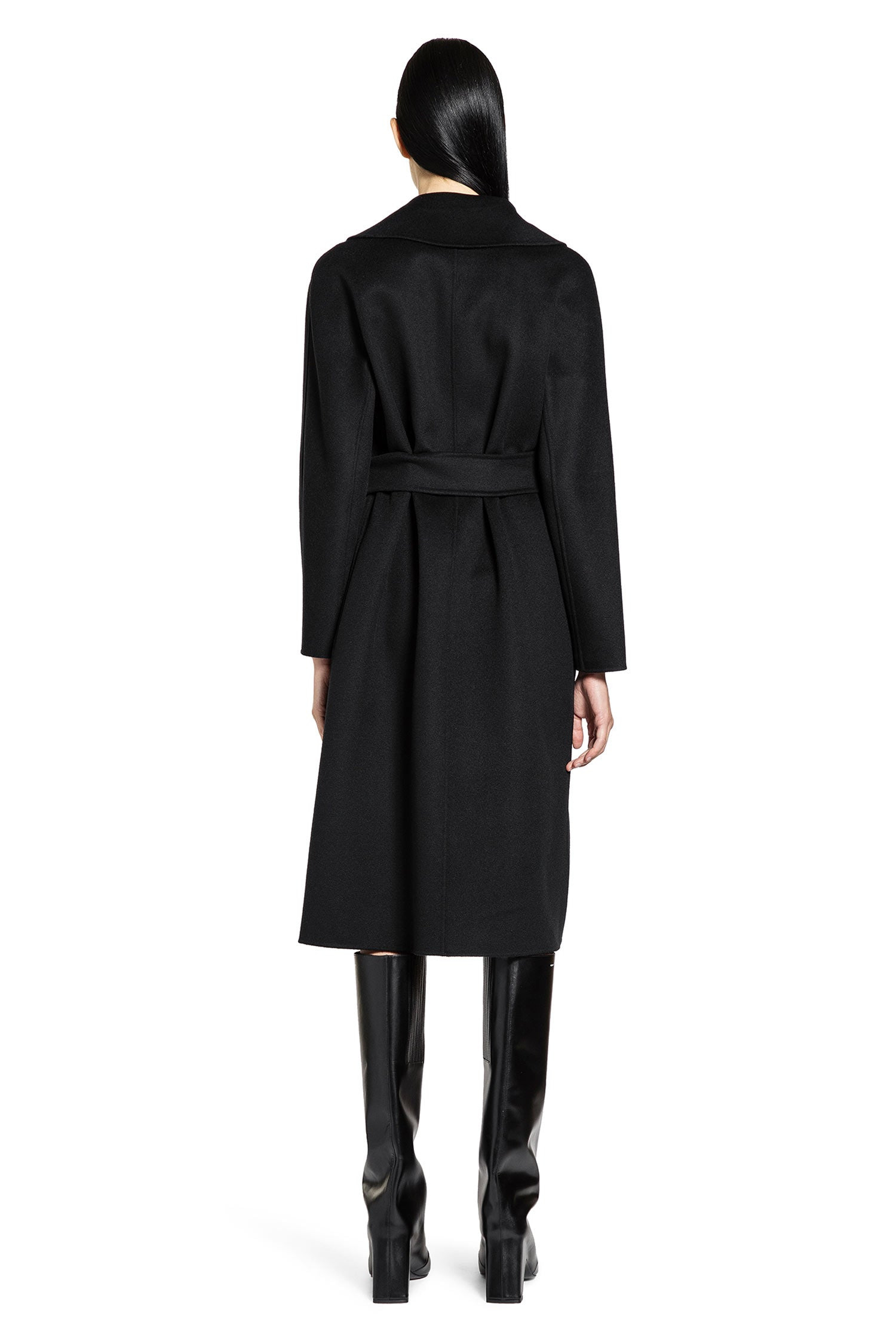 Wool Cashmere And Silk Coat - 4