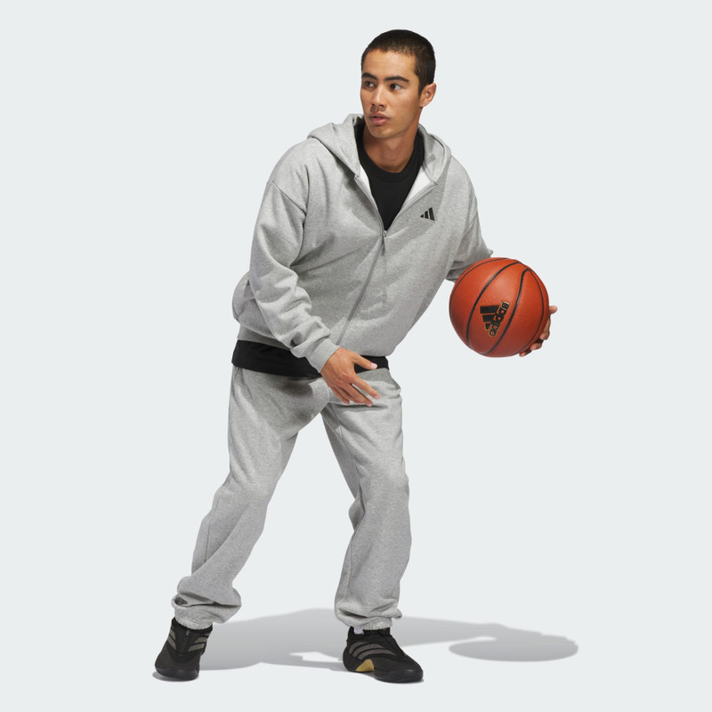 adidas Basketball Full-Zip Hoodie (Gender Neutral) 6