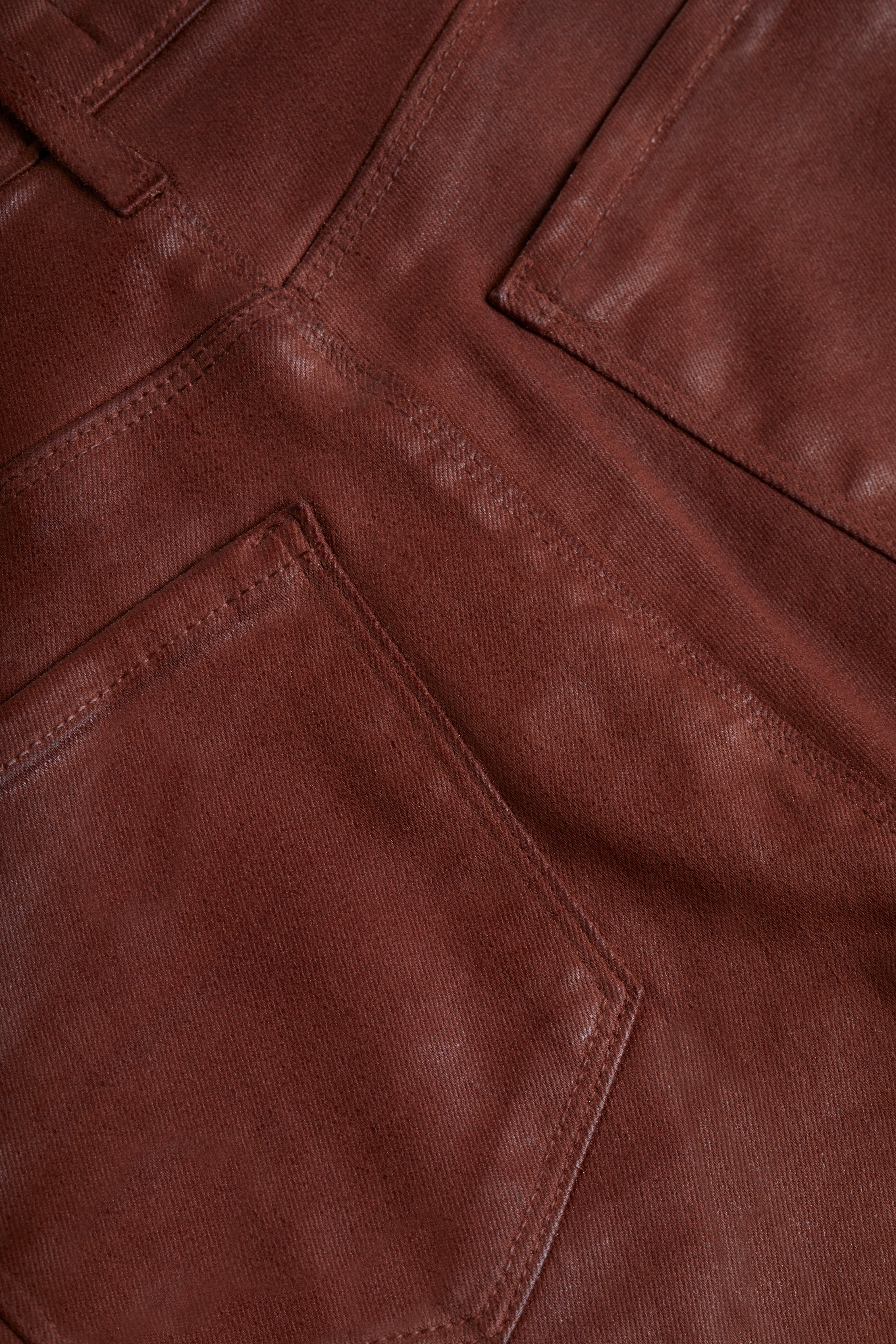 Marty Coated Flare Jean - 6