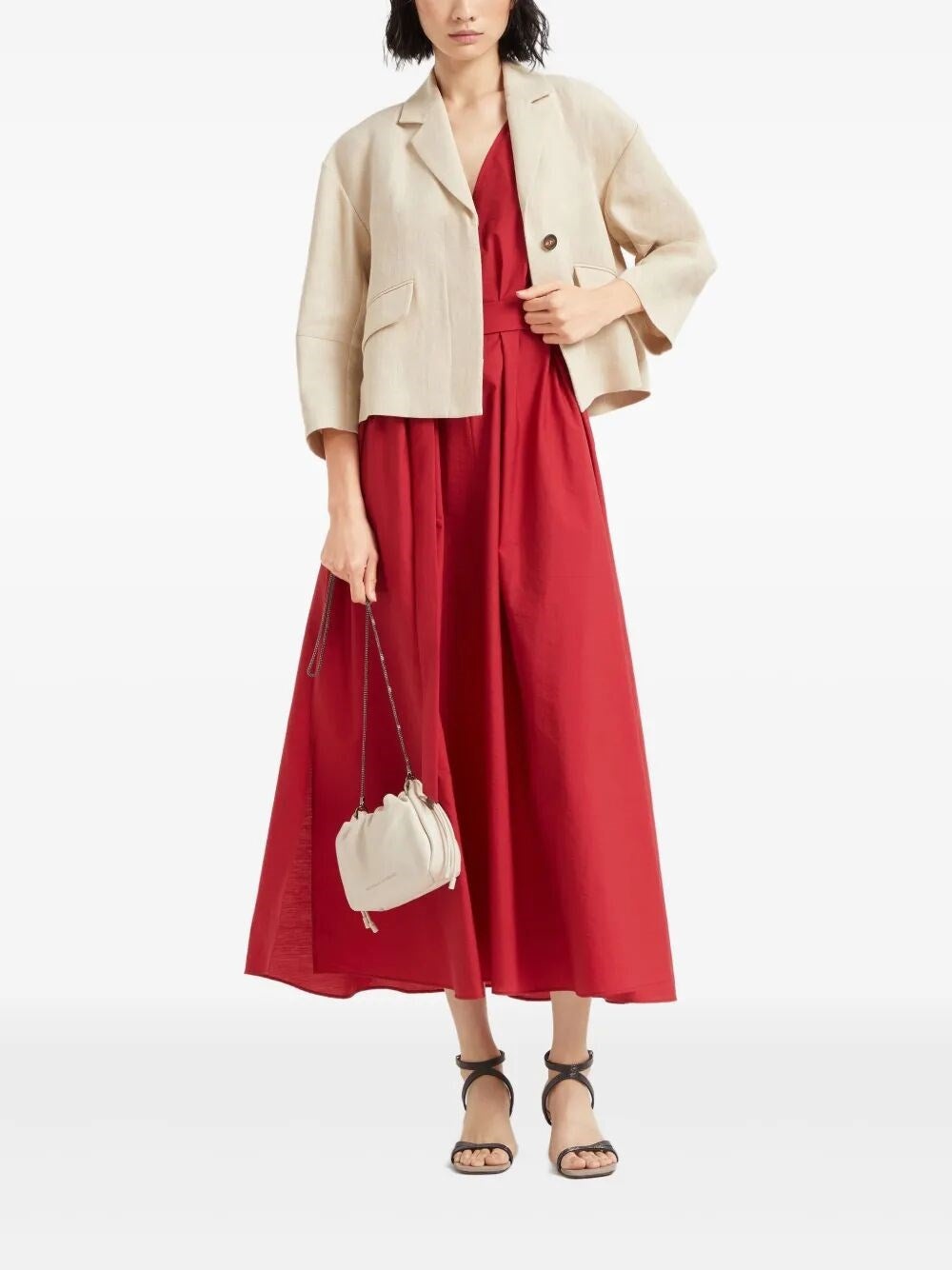Brunello Cucinelli Women Poplin Dress - 6