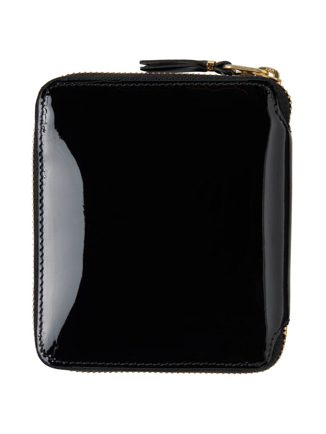 Black Glossy Print Wallet - 2