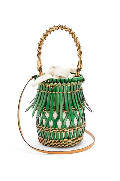 Loewe Fringes Bucket bag in calfskin outlook