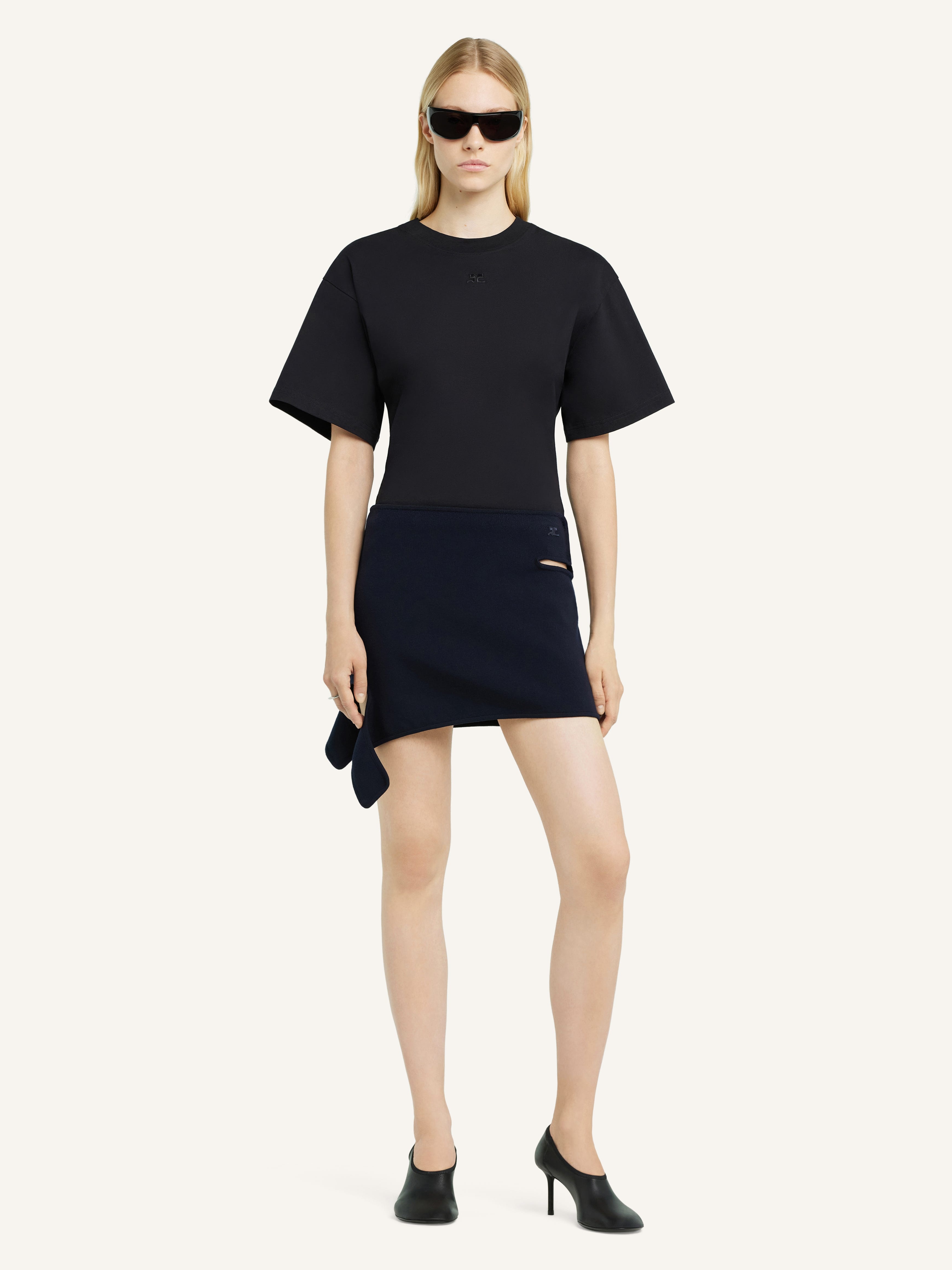 LOOP KNIT MINI SKIRT - 2