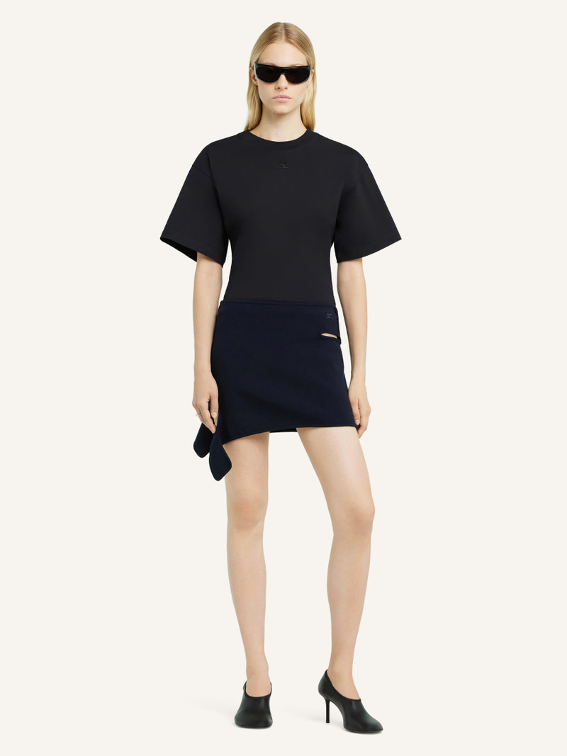 courrèges LOOP KNIT MINI SKIRT outlook