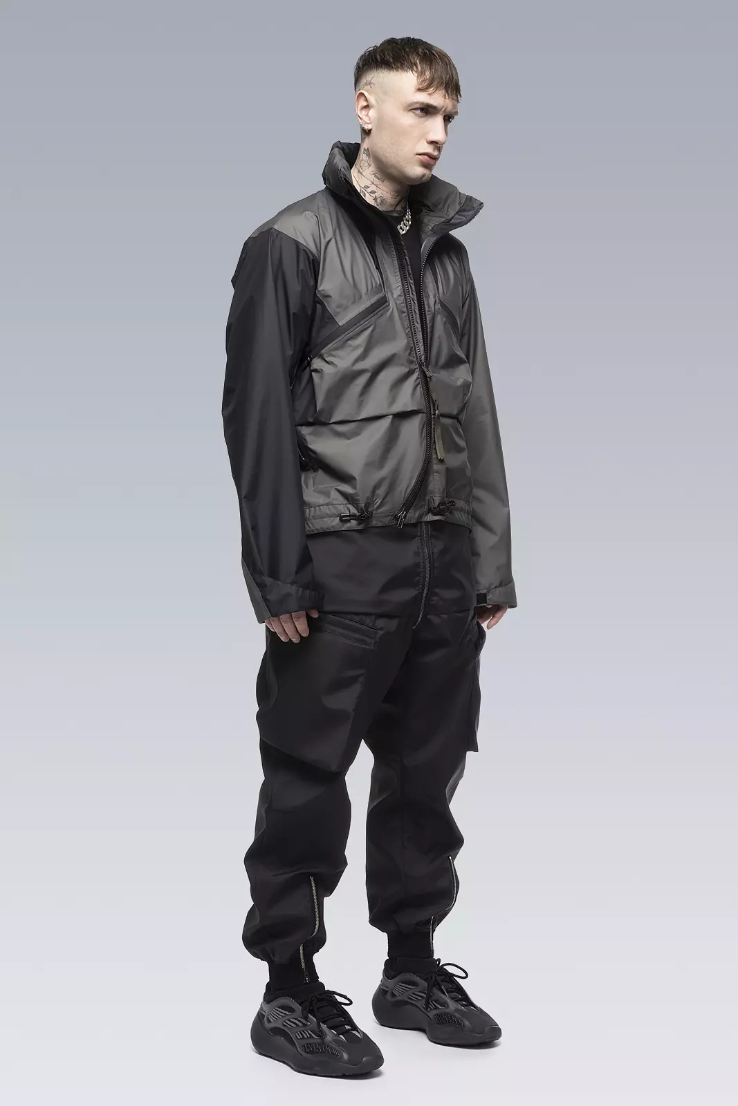 ACRONYM J104-GTPL 2L Gore-Tex Paclite Plus Jacket BLACK/GRAY 