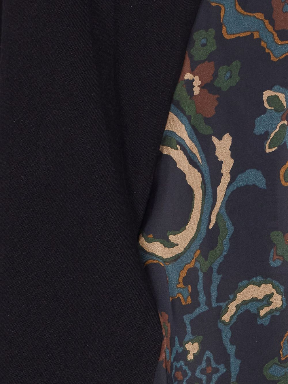 floral-print pocket T-shirt - 3
