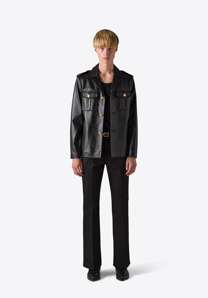 LEATHER JACKET 175 BLACK - 2