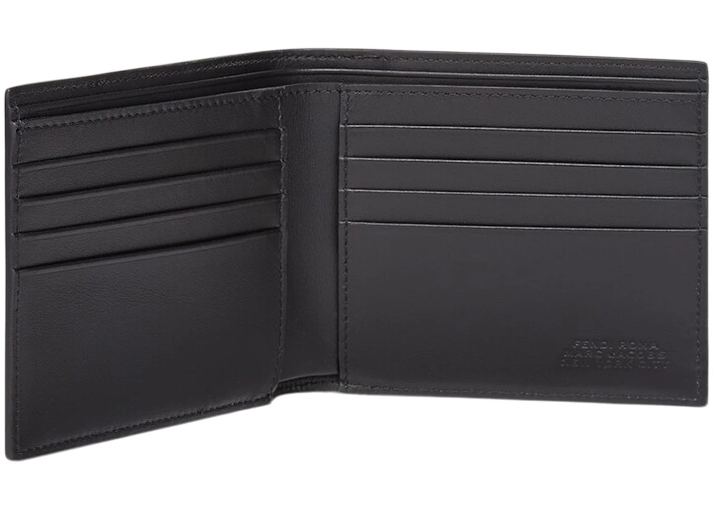Fendi by Marc Jacobs Wallet Two-Tone Leather Bi-Fold Wallet Multicolor - 3