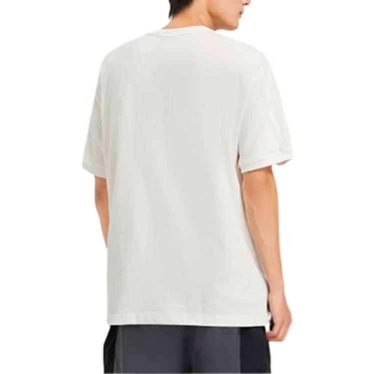 Li-Ning x Rooovie Logo Pocket T-shirt 'White' AHSSB57-1 - 4