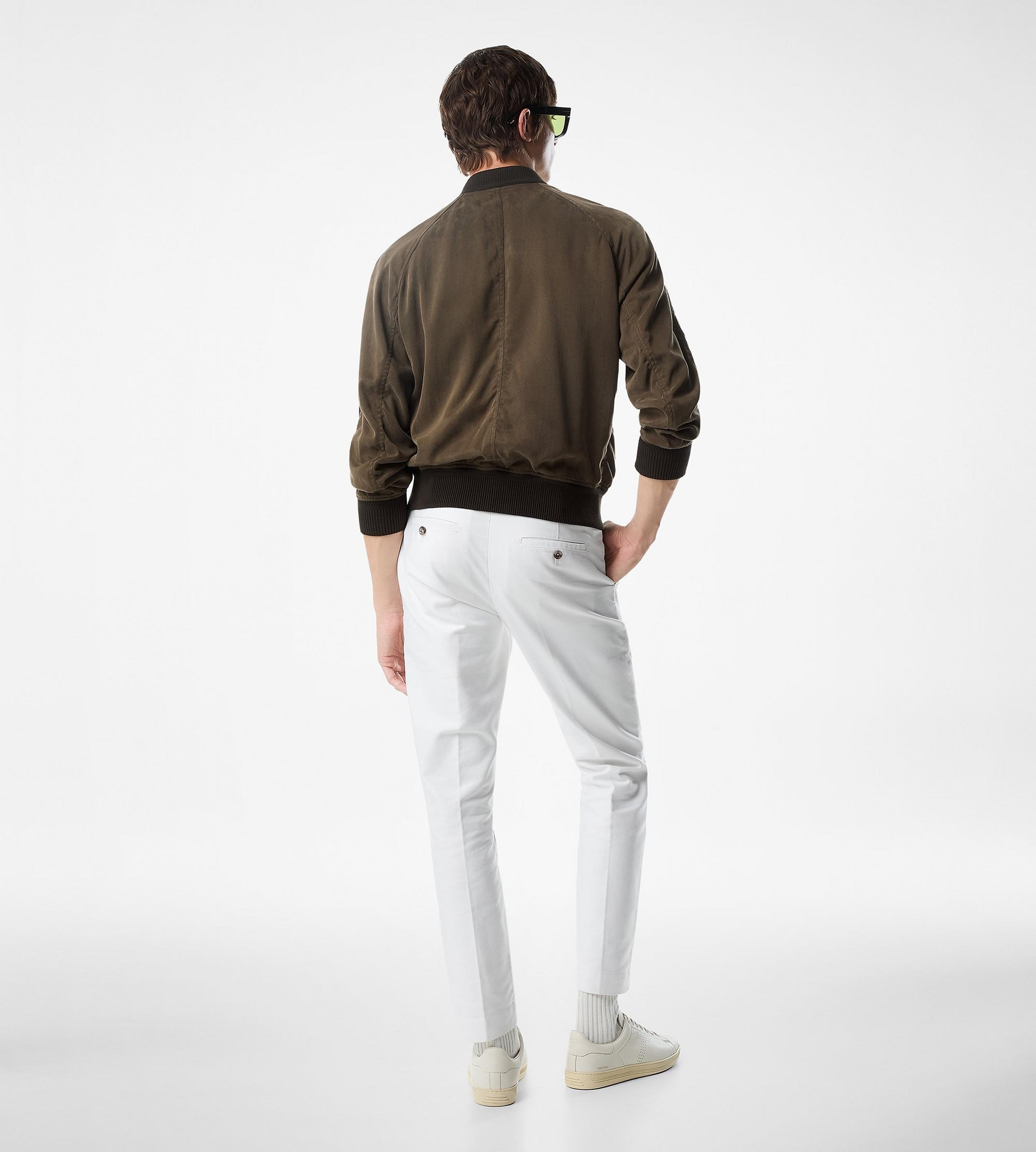 FLUID GABARDINE BOMBER - 3