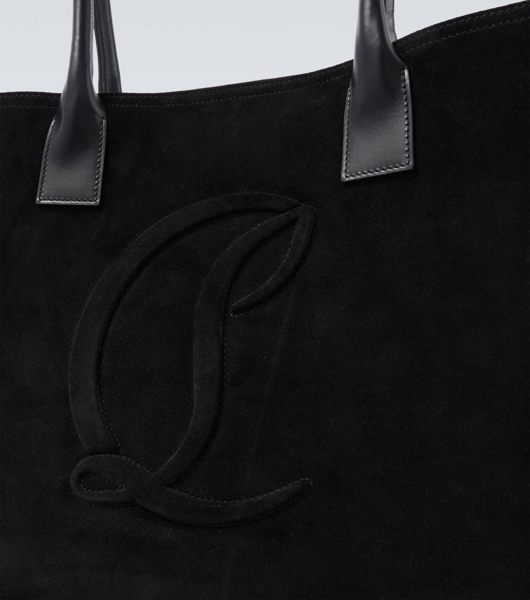 By My Side suede tote bag - 6