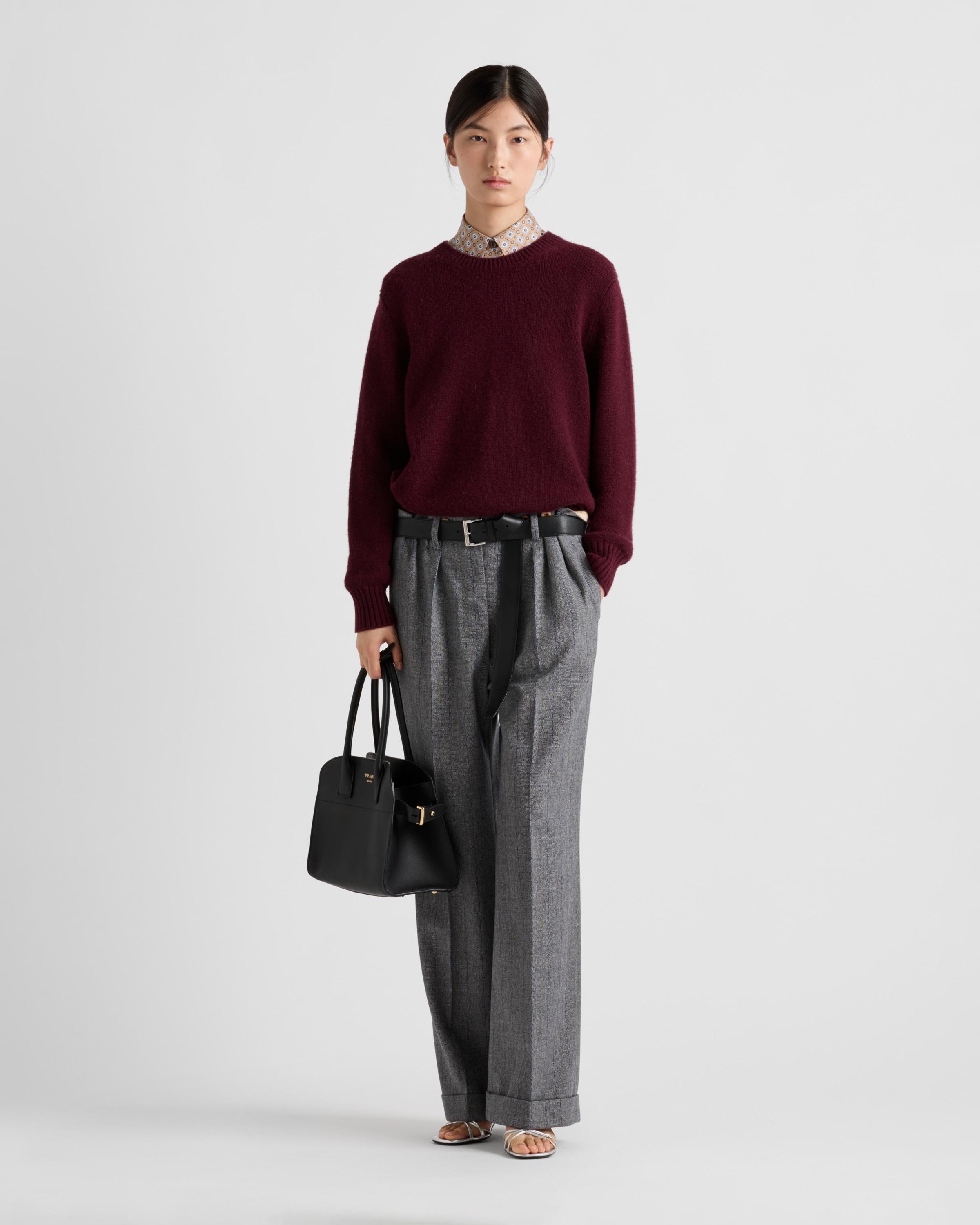 Wool and cashmere crew-neck sweater - 2