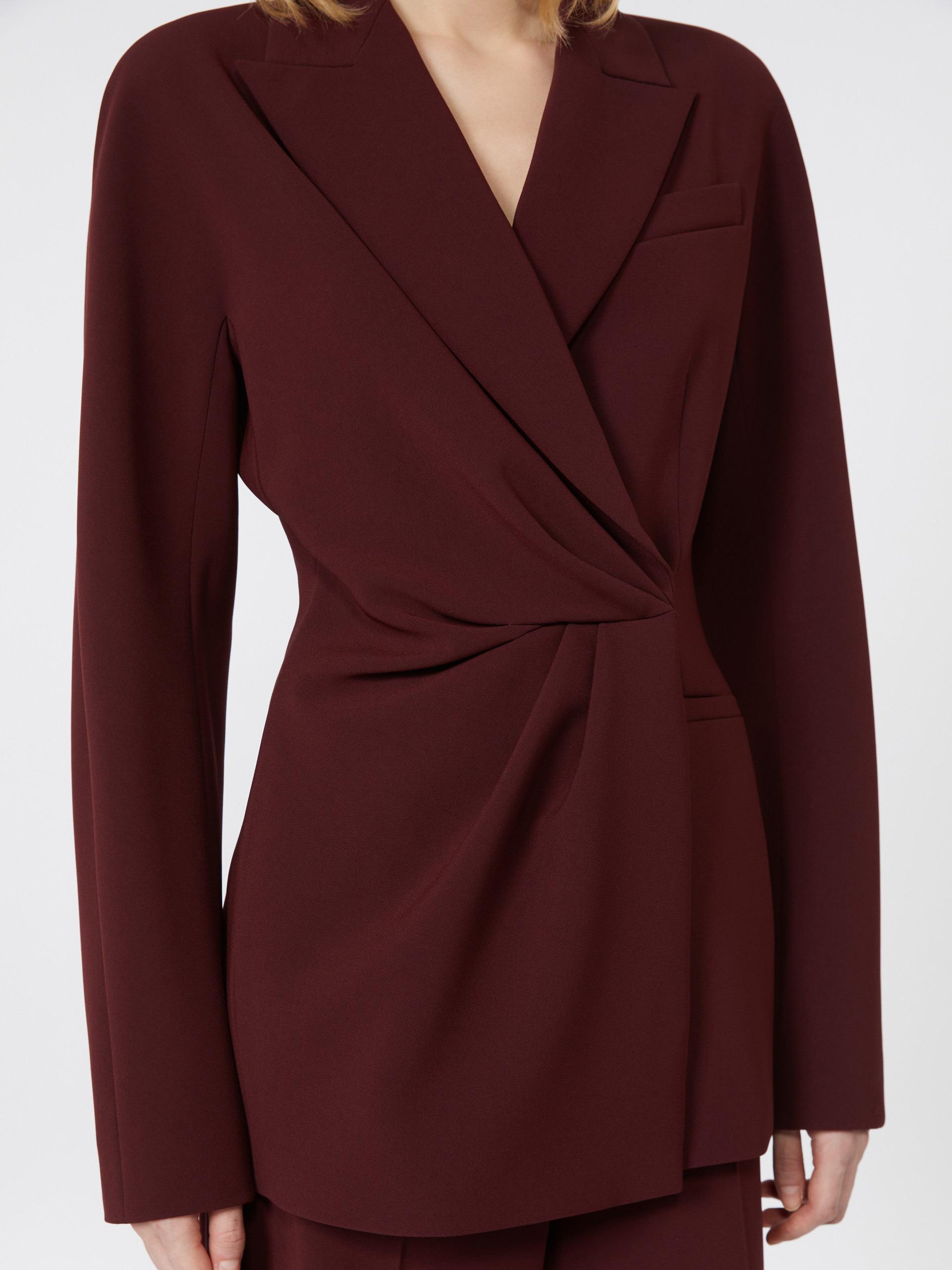 ALARE Wrap jacket in cady - 5