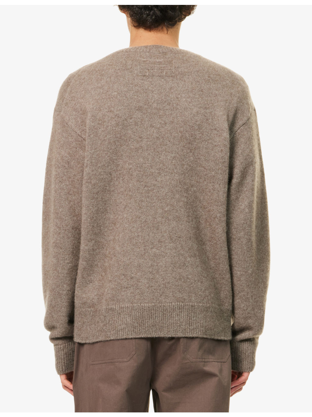 V-Neck Cashmere And Silk Jumper - 4