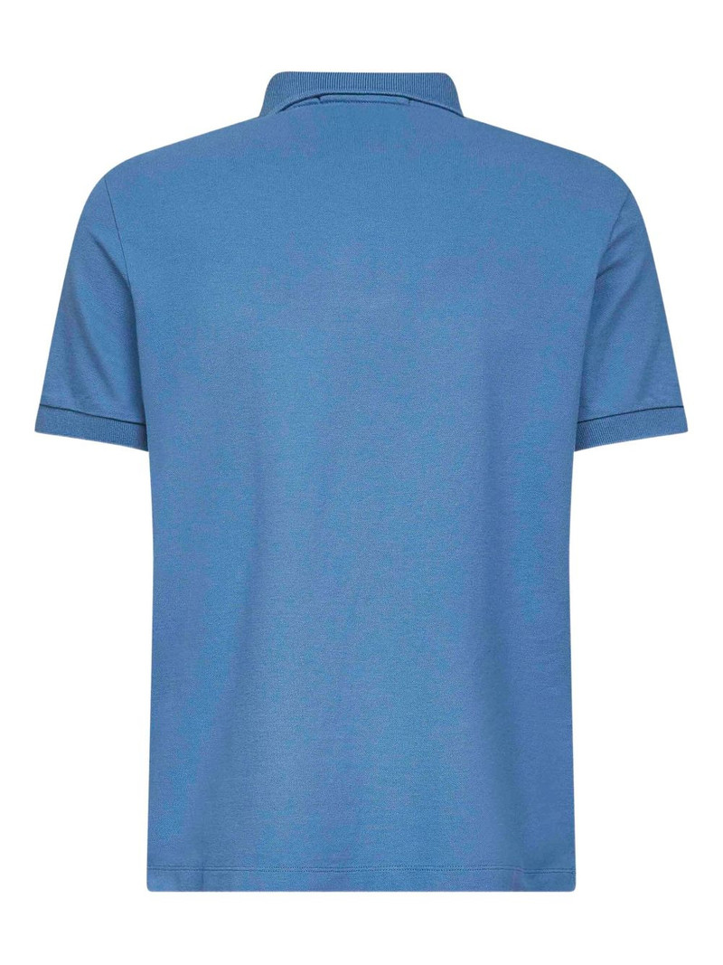 Stone Island compass-logo polo shirt outlook