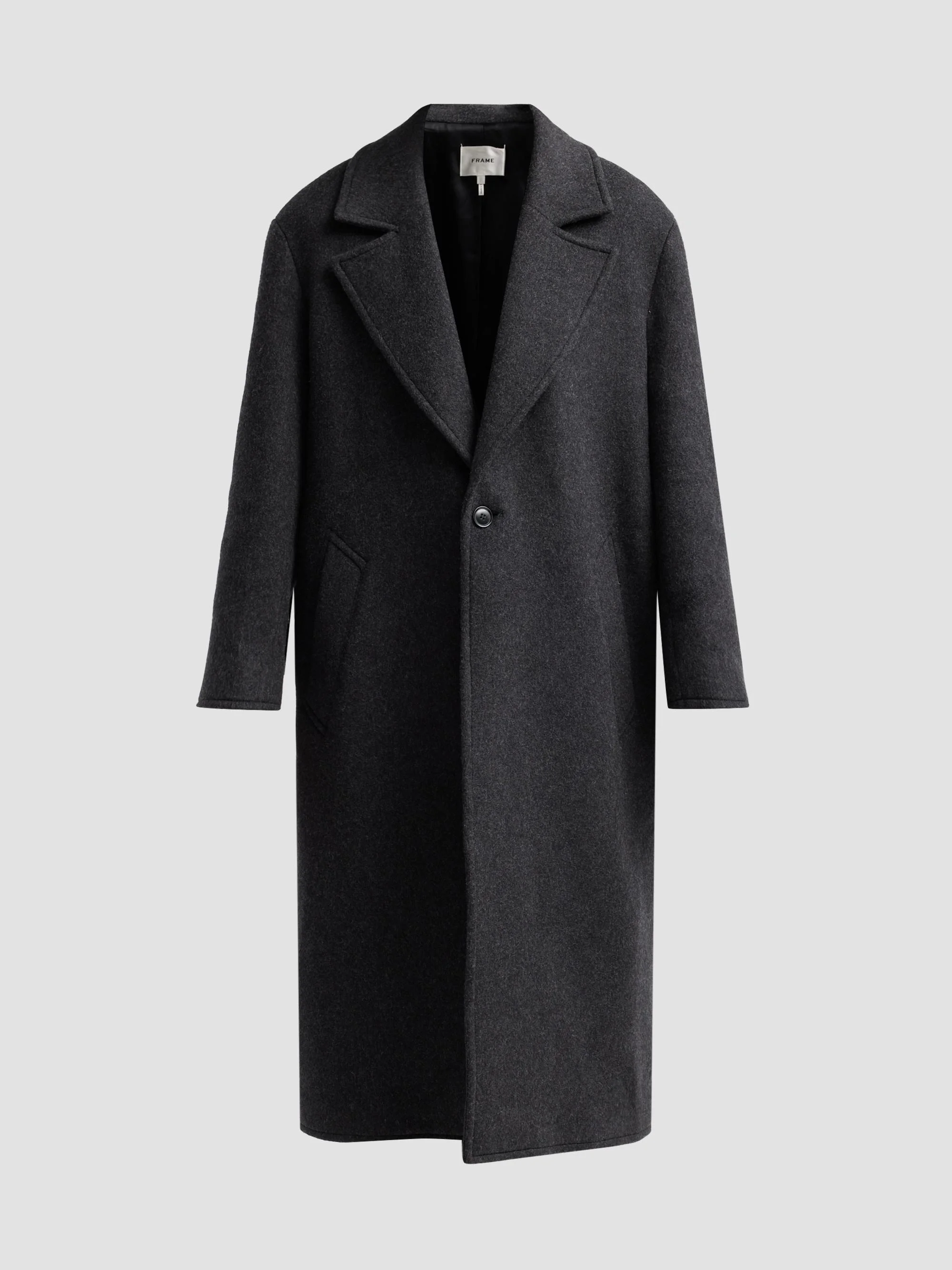 Women's The Rodea Wool-Blend Coat - Charcoal - 1