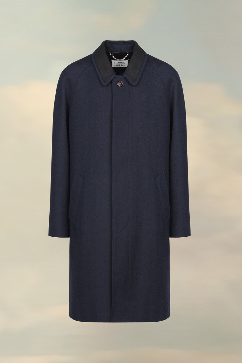 Maison Margiela Wool viscose coat outlook