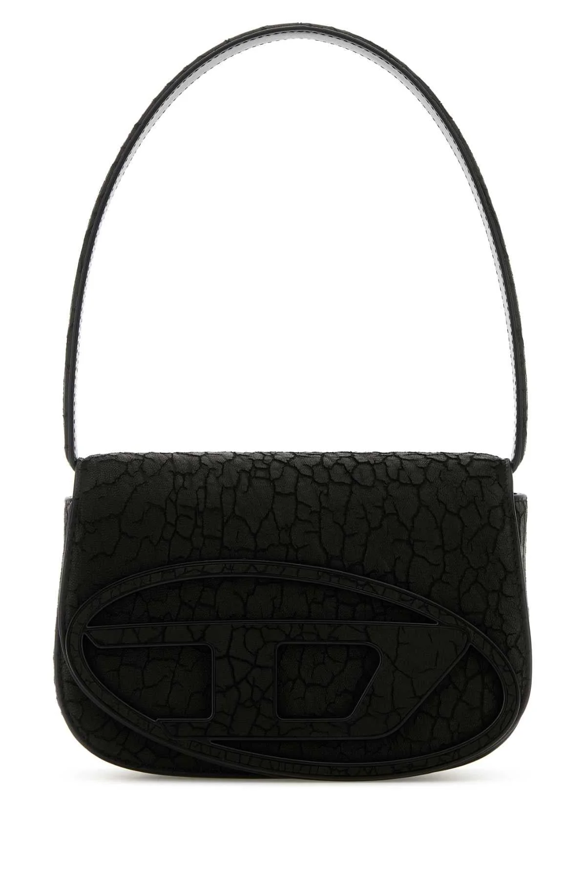 Diesel Women Black Leather 1Dr Shoulder Bag - 1