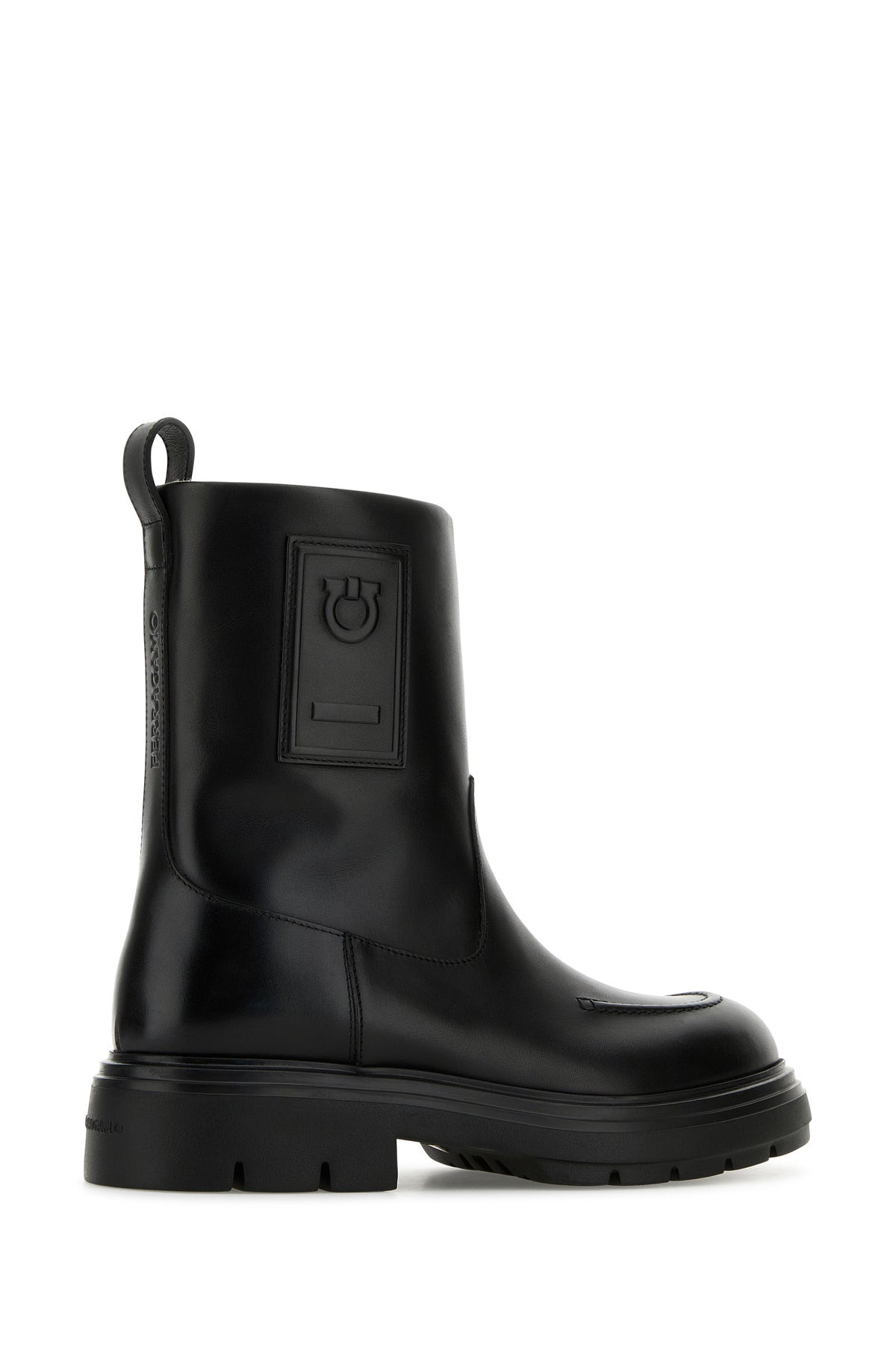 Black leather Tirba ankle boots - 3