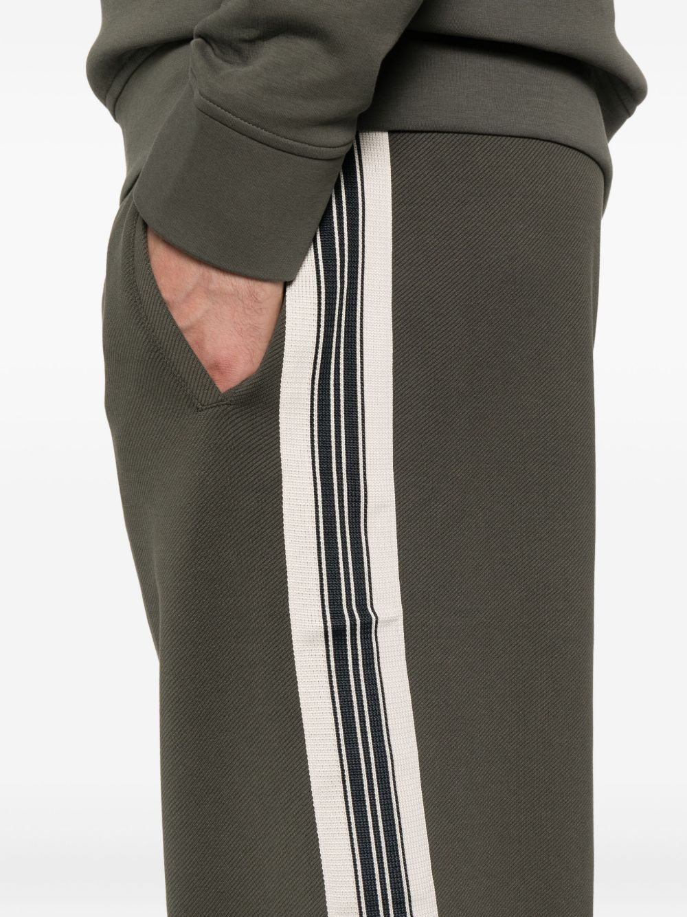 stripe-detail track pants - 5
