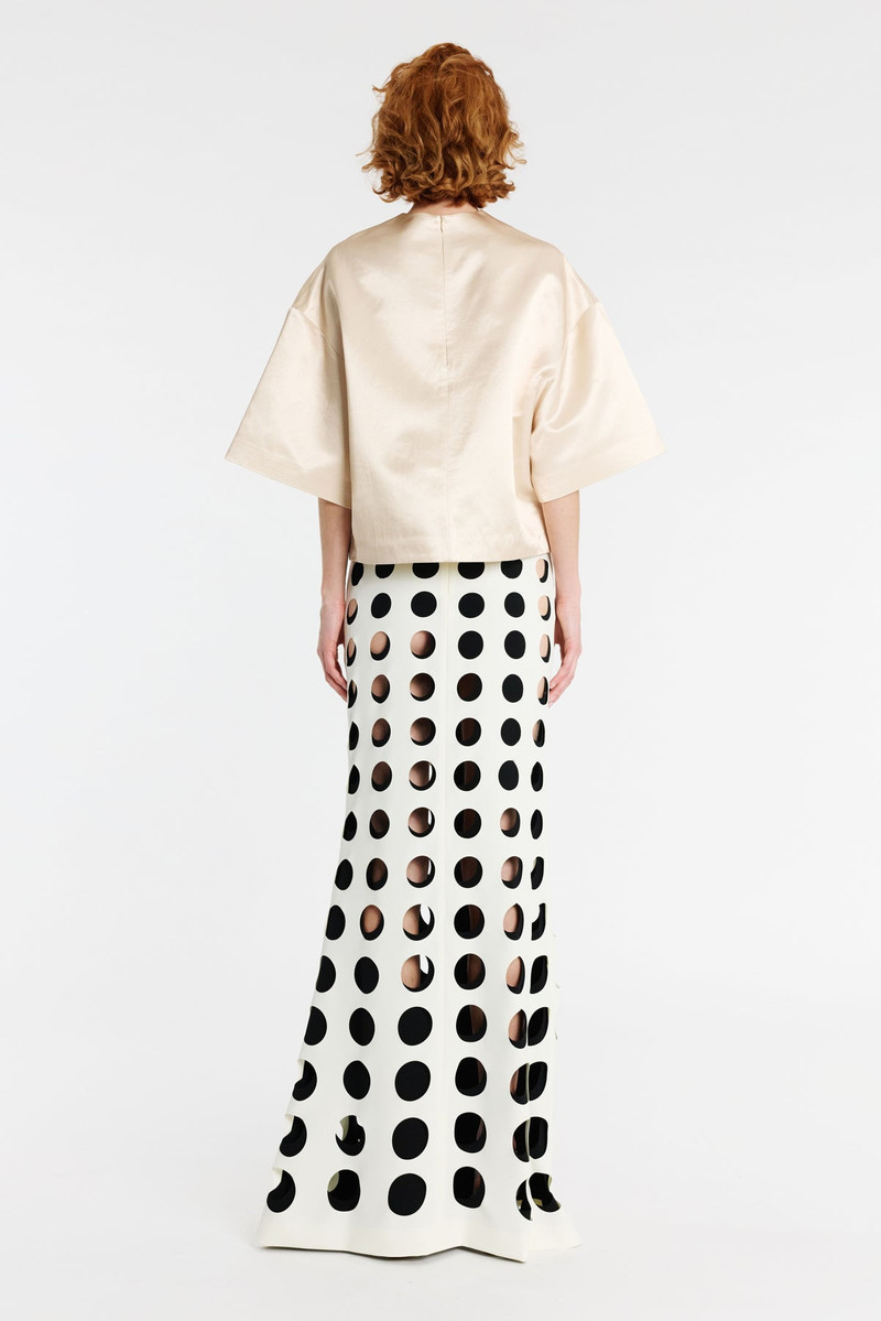 BOILED EGG SATIN TOP PEACH 7