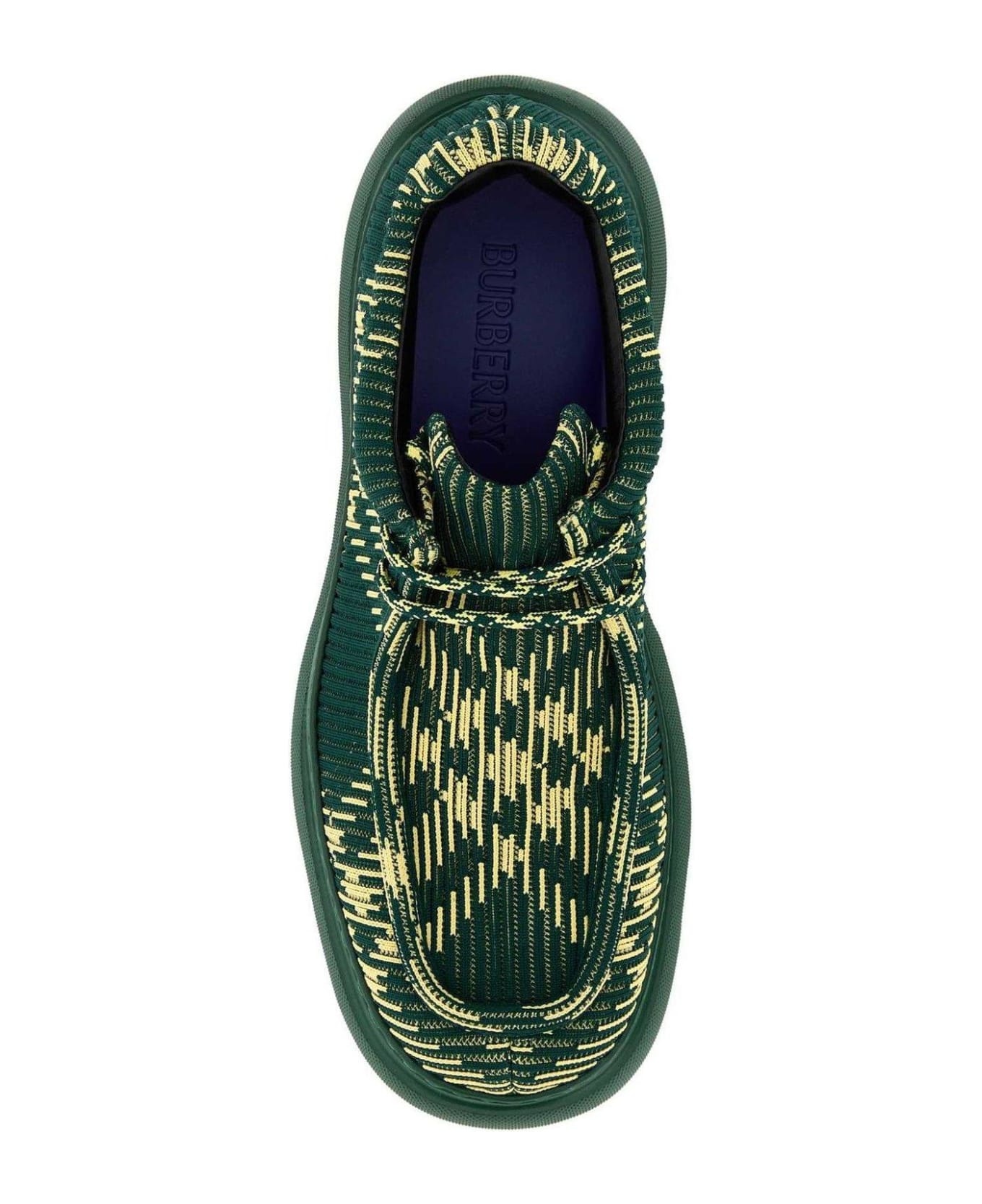 Ekd Check-printed Lace-up Derby Shoes - 3
