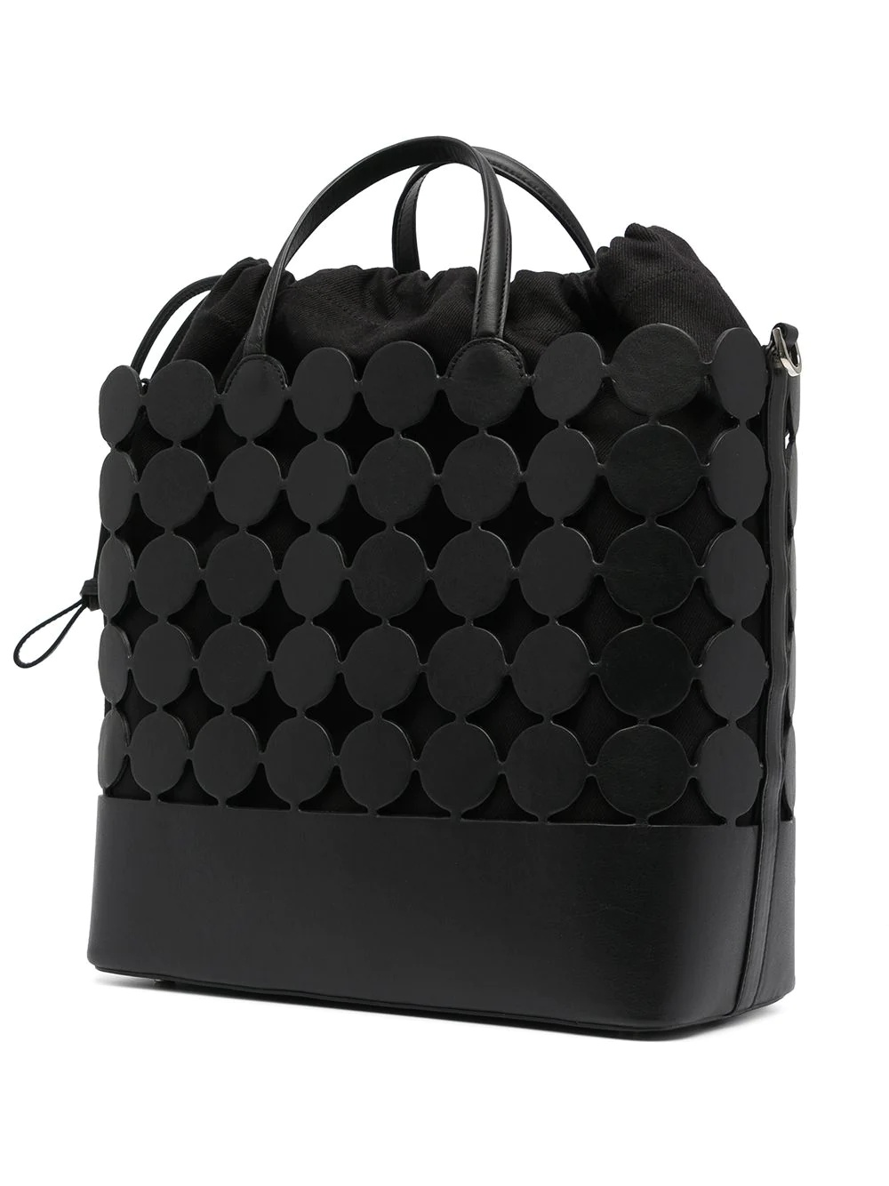 Bulles cut-out detail tote bag - 3