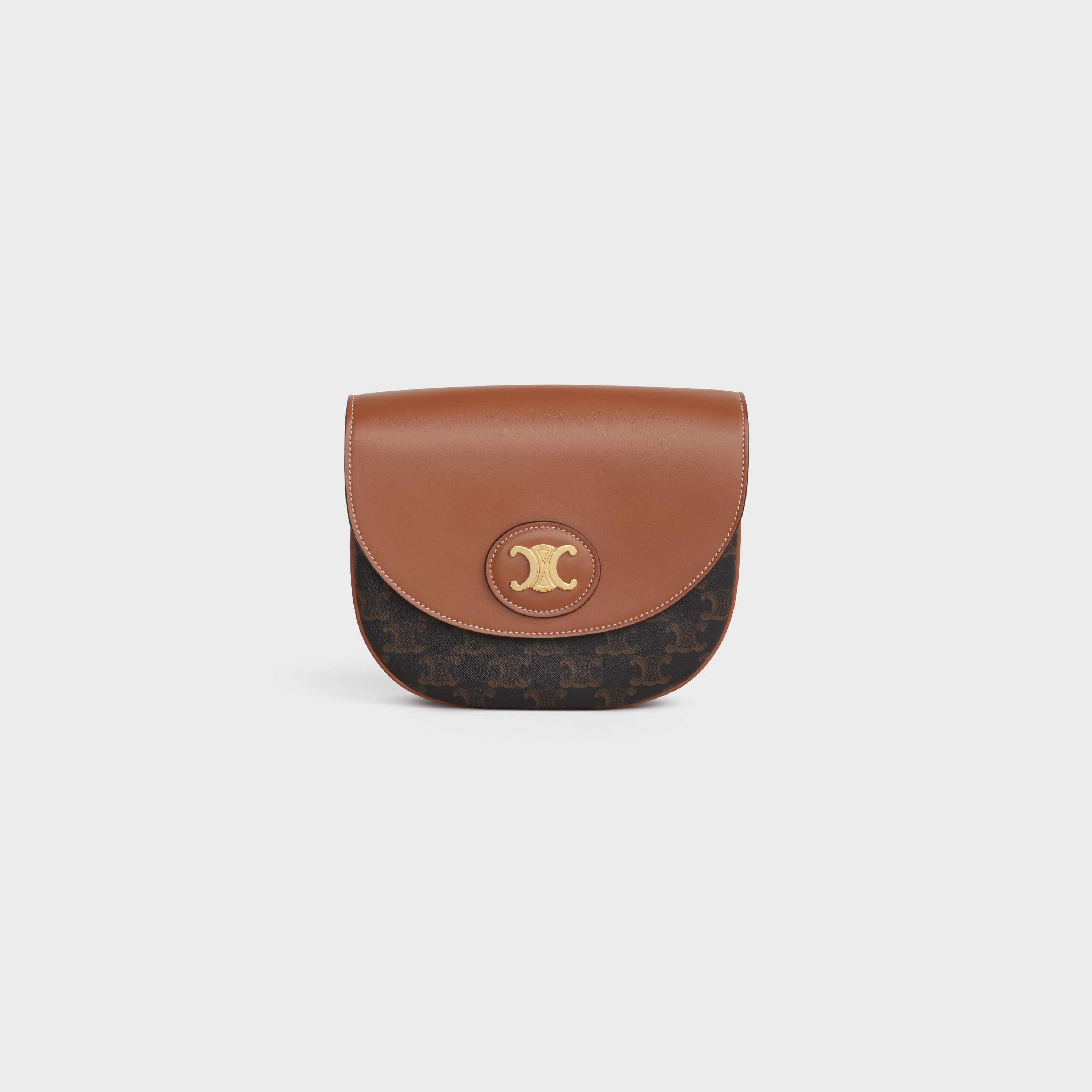 TRIOMPHE SADDLE BAG  IN  TRIOMPHE CANVAS - 1