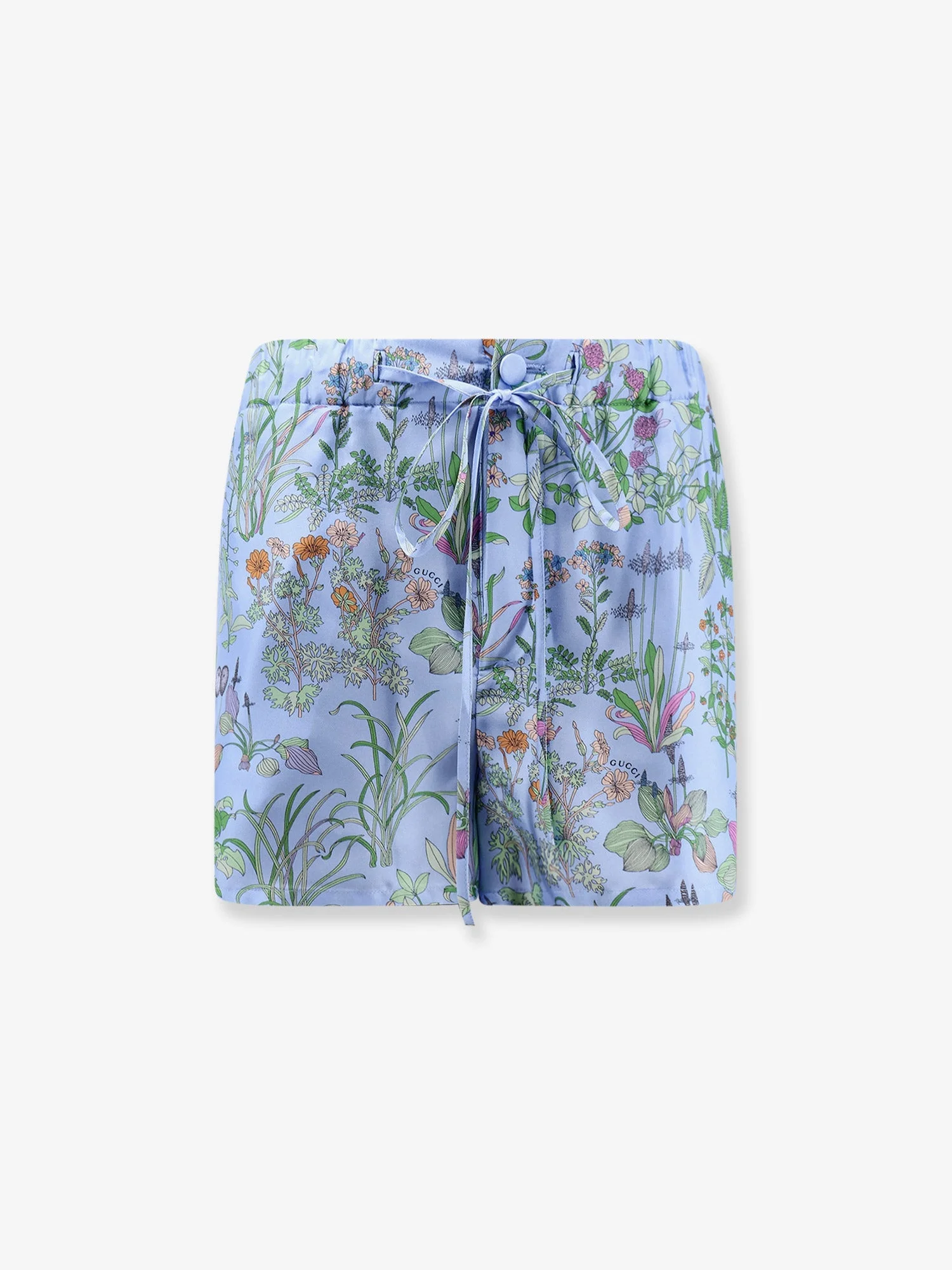 Gucci Women Printed Silk Shorts - 1