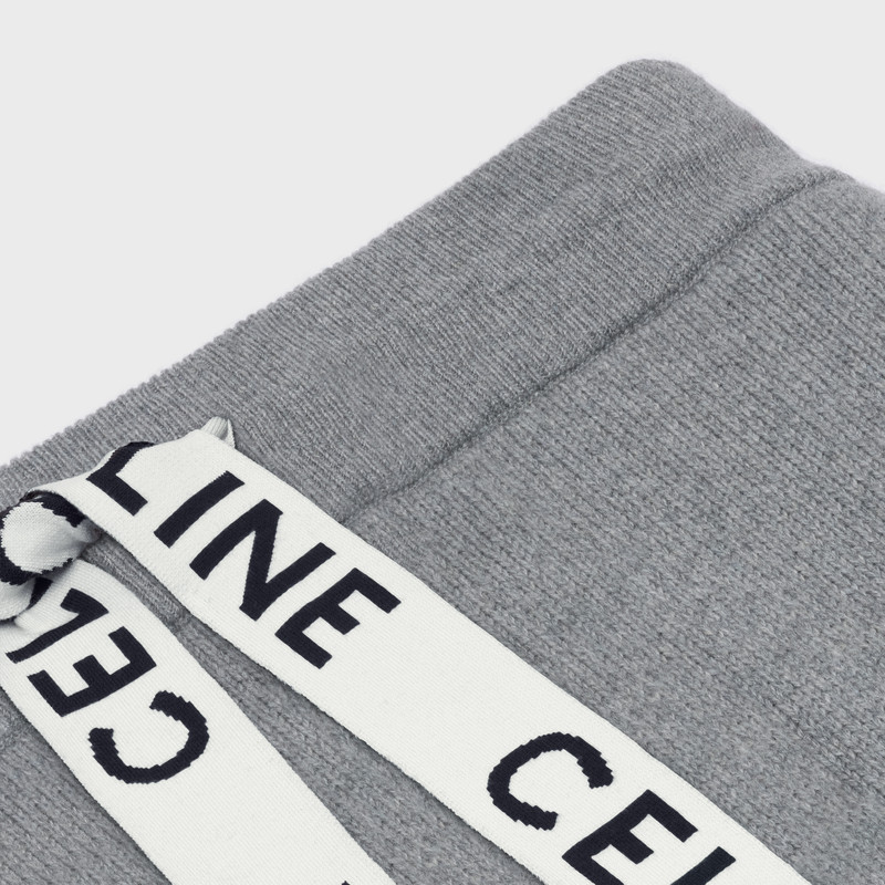 TRACK PANTS IN CASHMERE AND WOOL 3