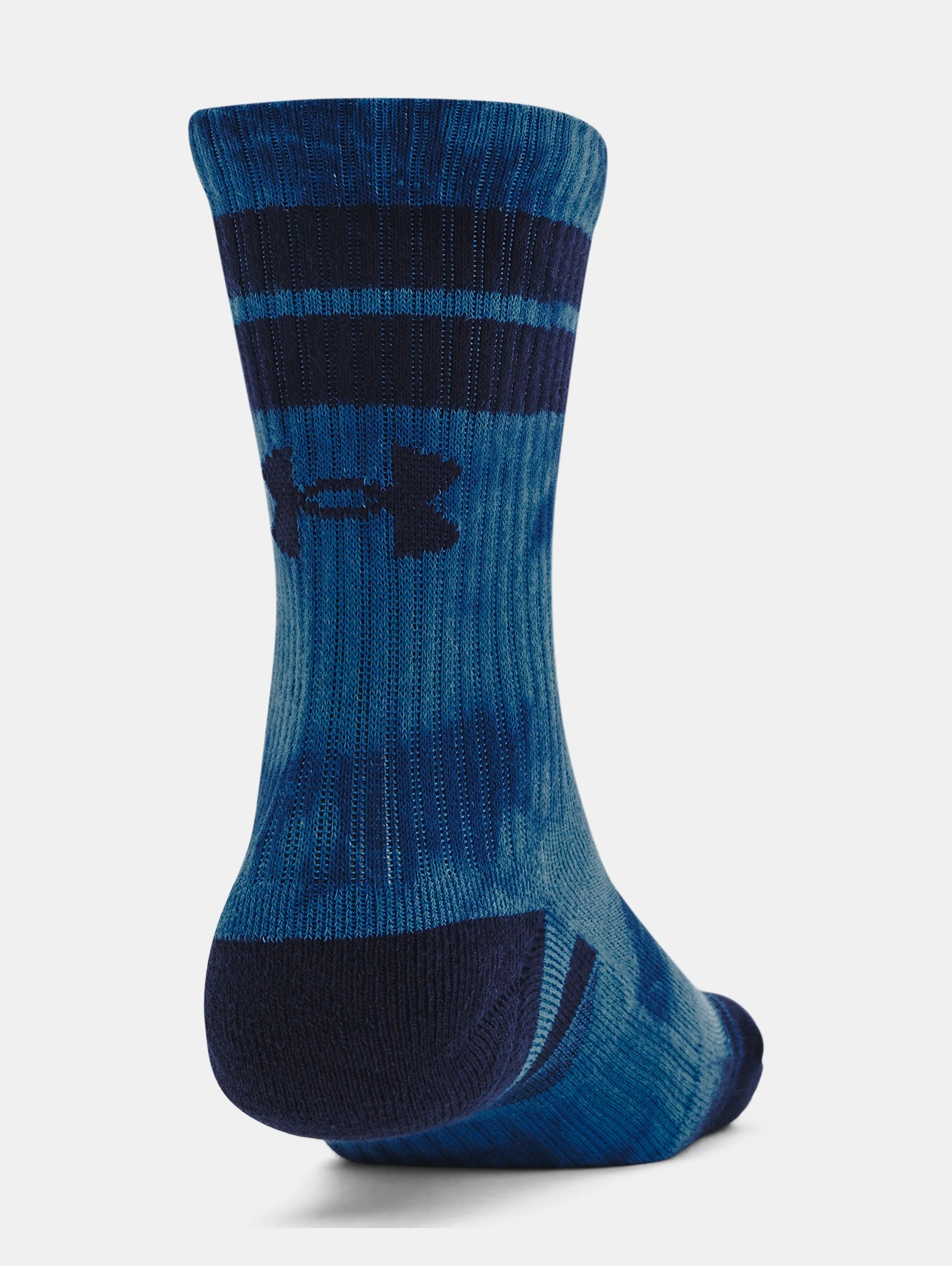 Unisex UA Performance Cotton 2 Pack Mid-Crew Socks - 2