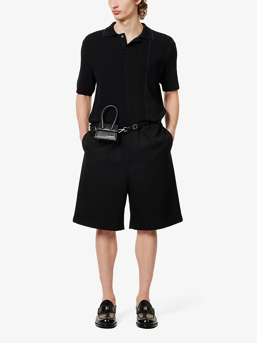 Le Bermuda Juego elasticated-waistband stretch-cotton shorts - 2