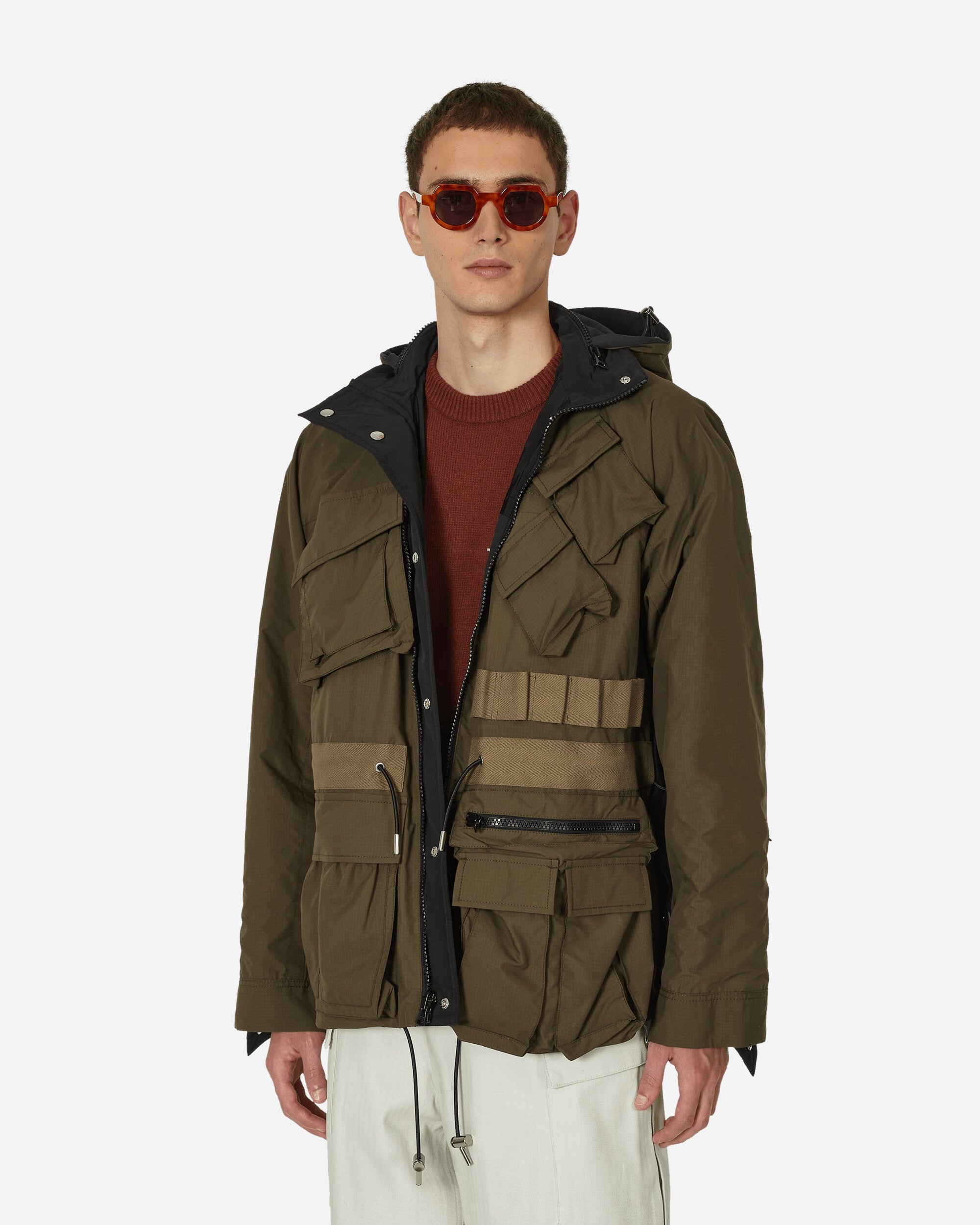 Sacai - Matte Taffeta Reversible Long Coat | HBX - Globally
