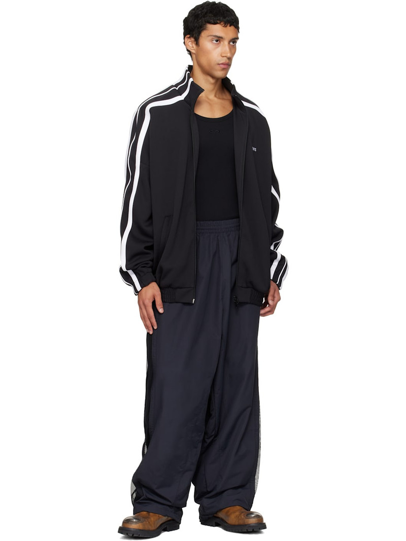 VETEMENTS Black Gym Track Jacket outlook