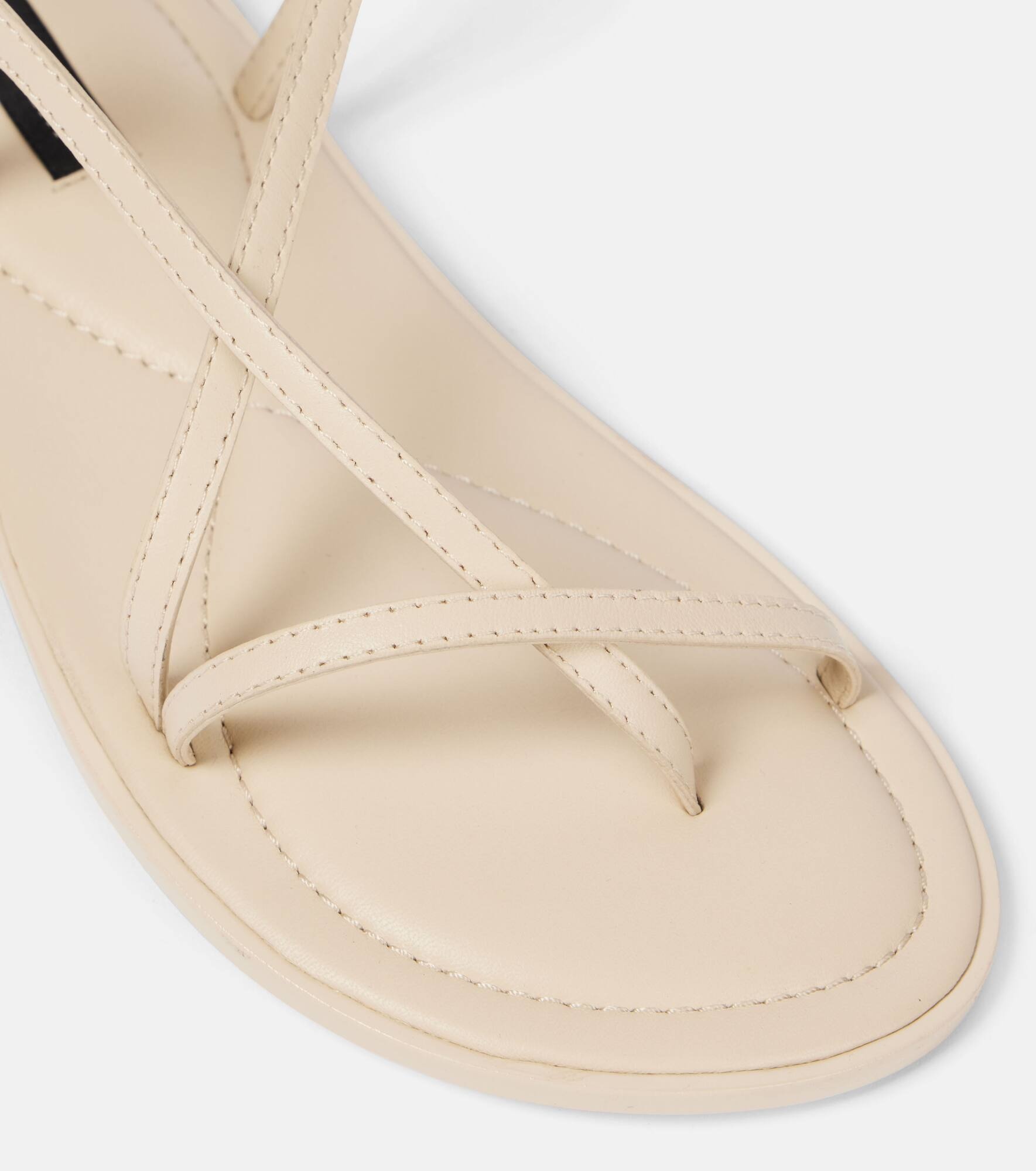 Edna leather sandals - 5
