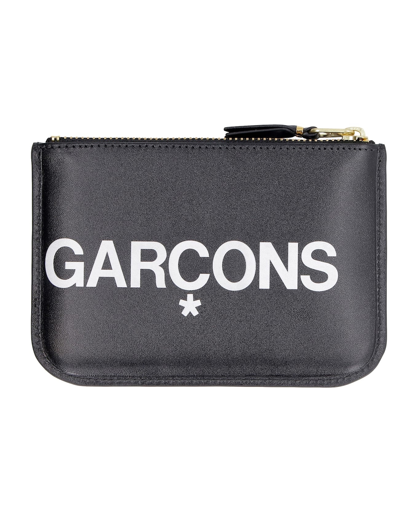 Logo Detail Leather Pouch - 3
